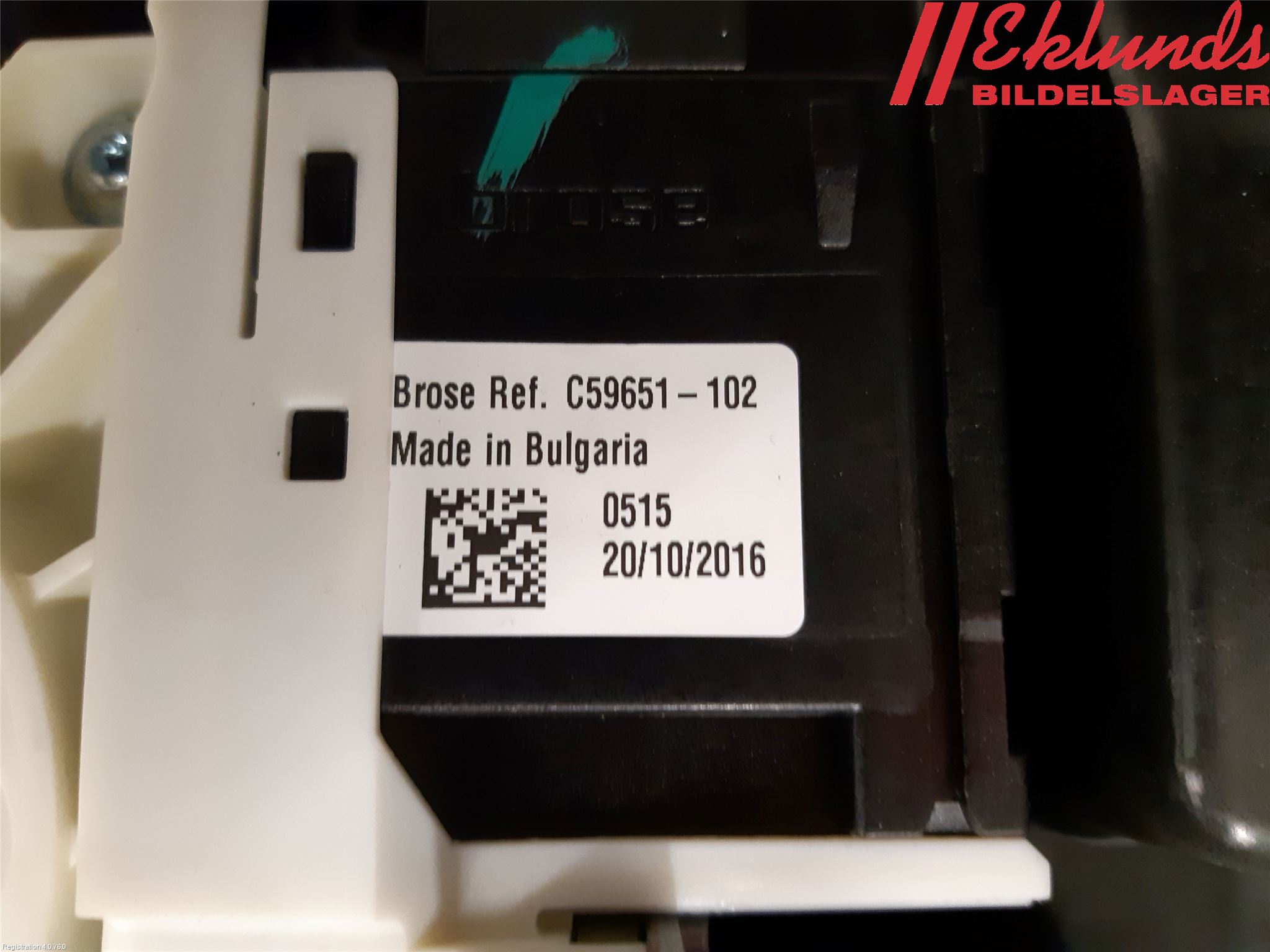 Alfa GIULIA Fönsterhiss El Kompl