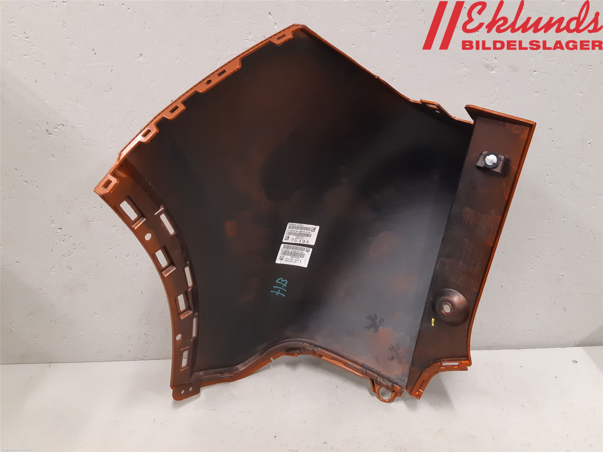Peugeot 2008/E-2008 20- Stötfångardel Bak Hö