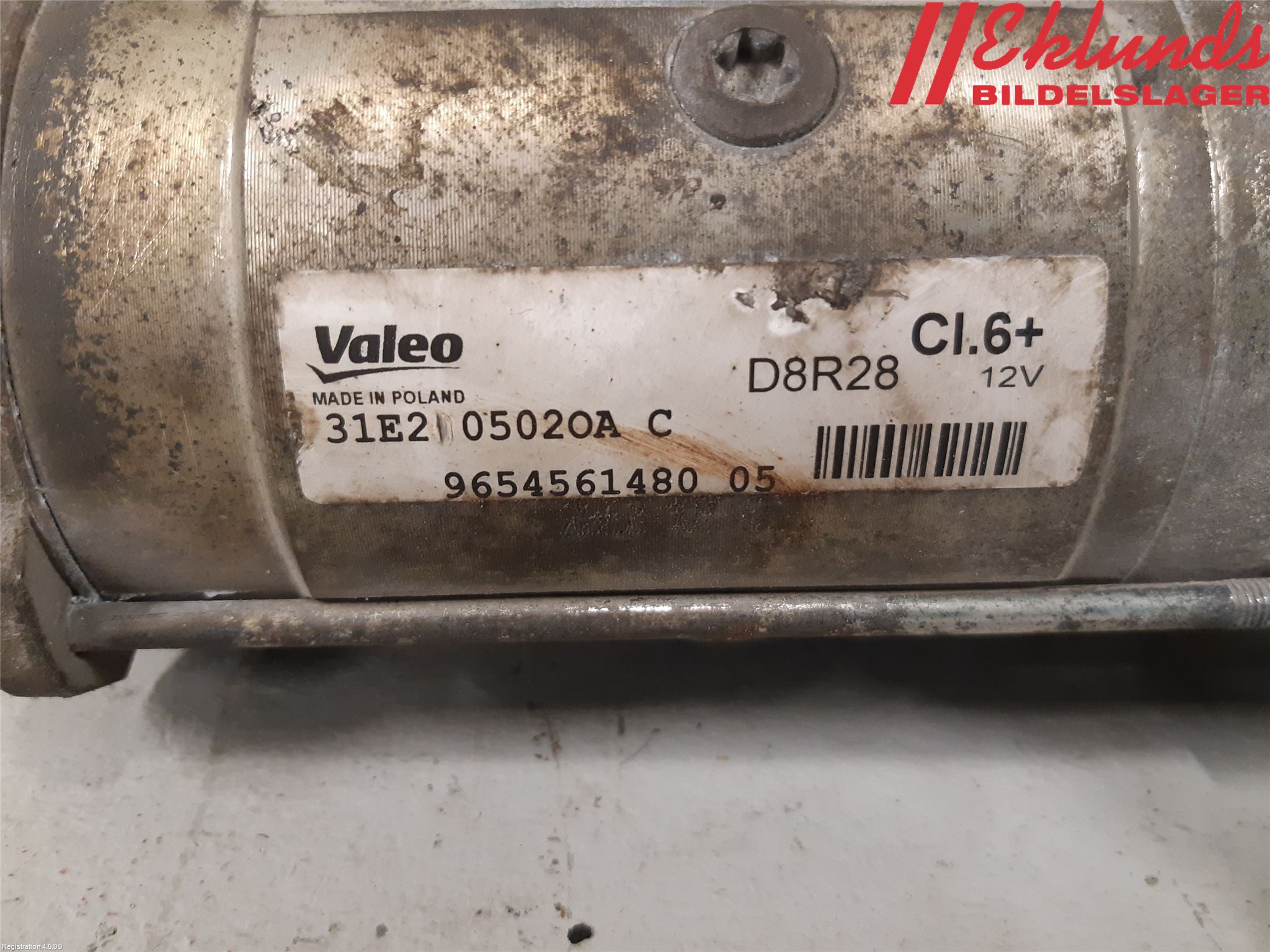 Citroen JUMPY/E-JUMPY 16- Startmotor Diesel