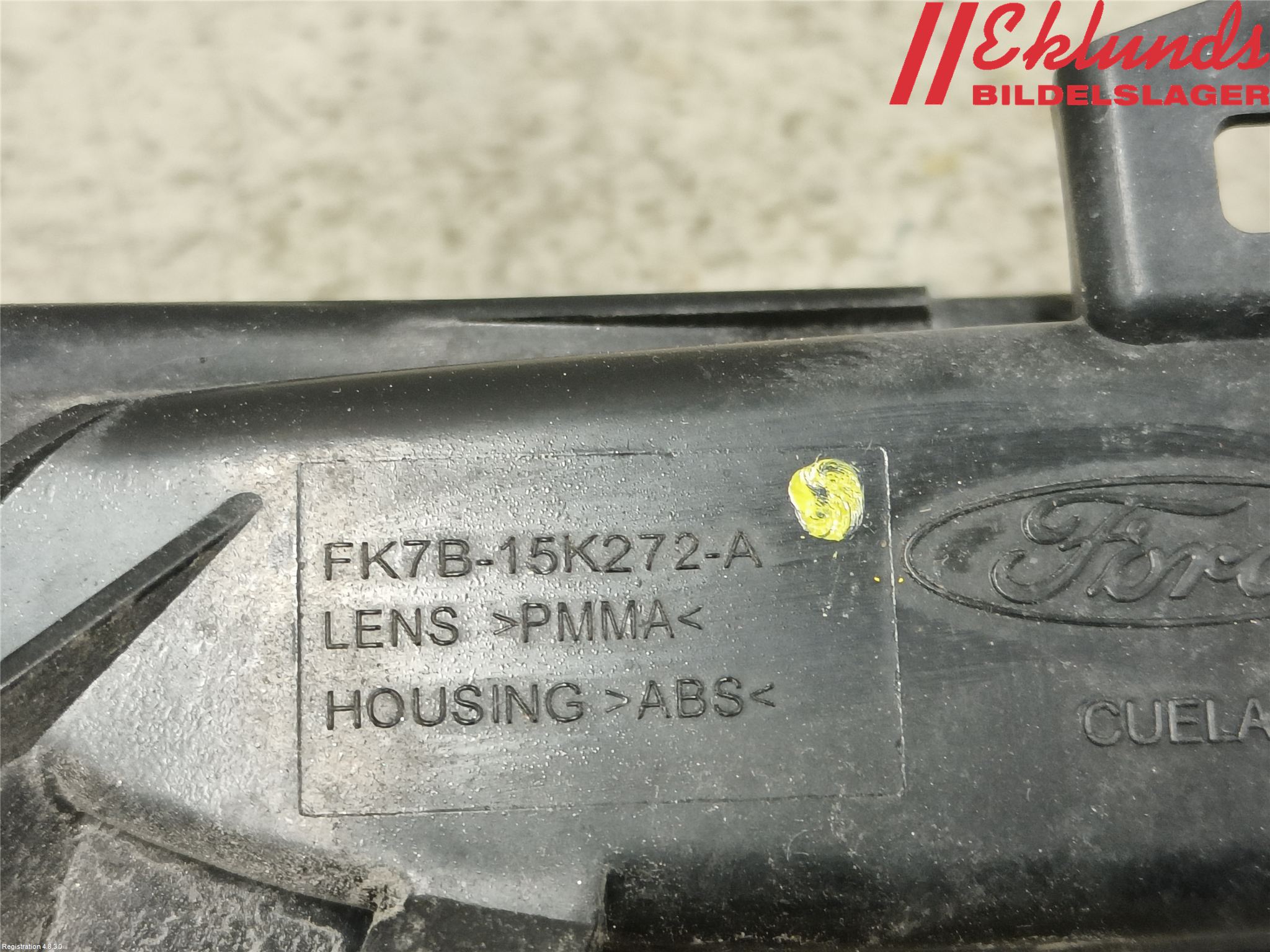 Ford EDGE Bakljus Höger