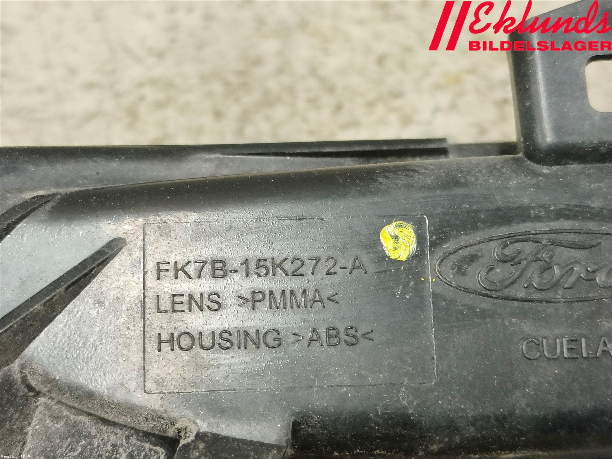 Ford EDGE Bakljus Höger