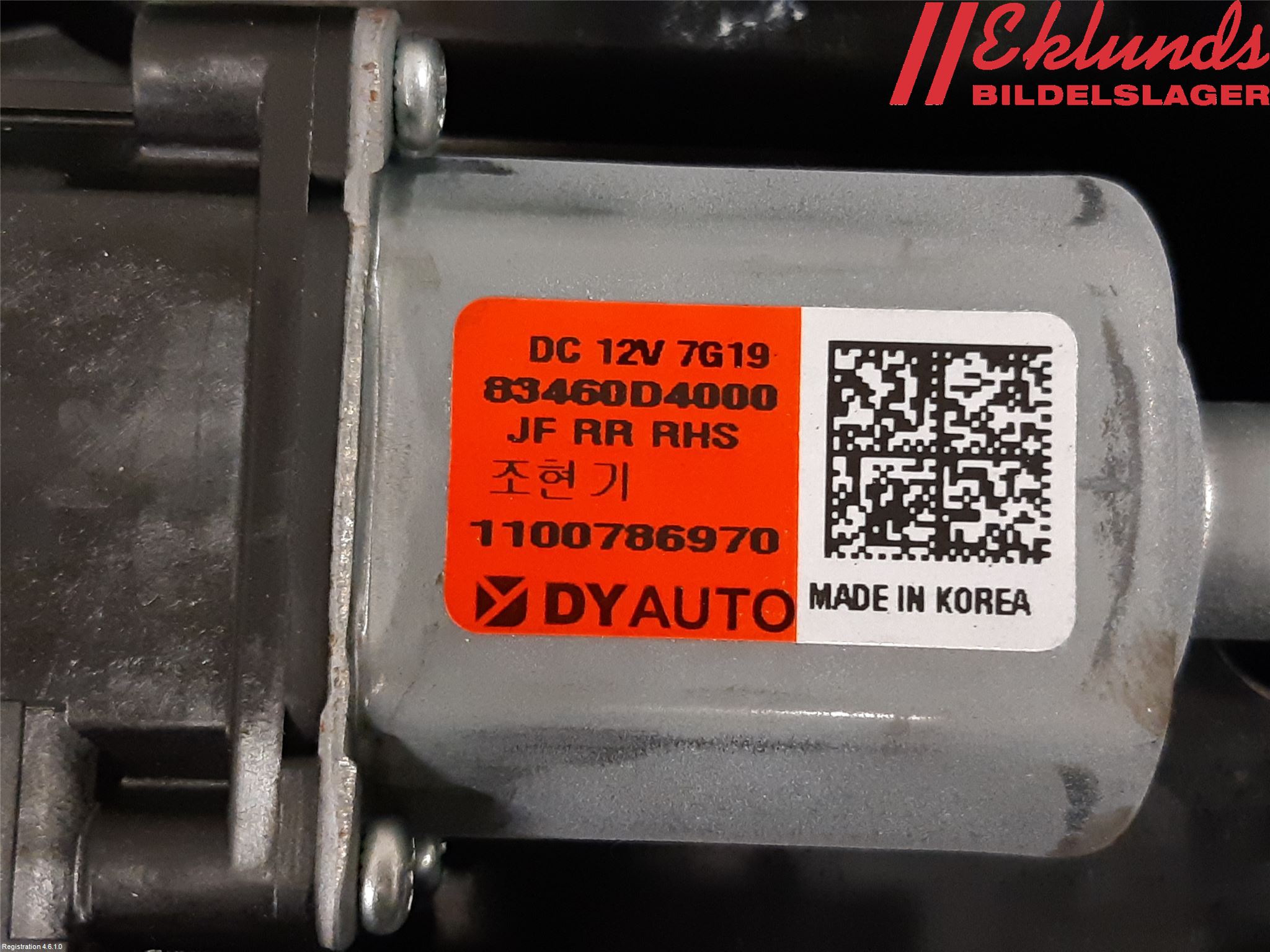 Kia OPTIMA 16-20 Fönsterhiss El Kompl