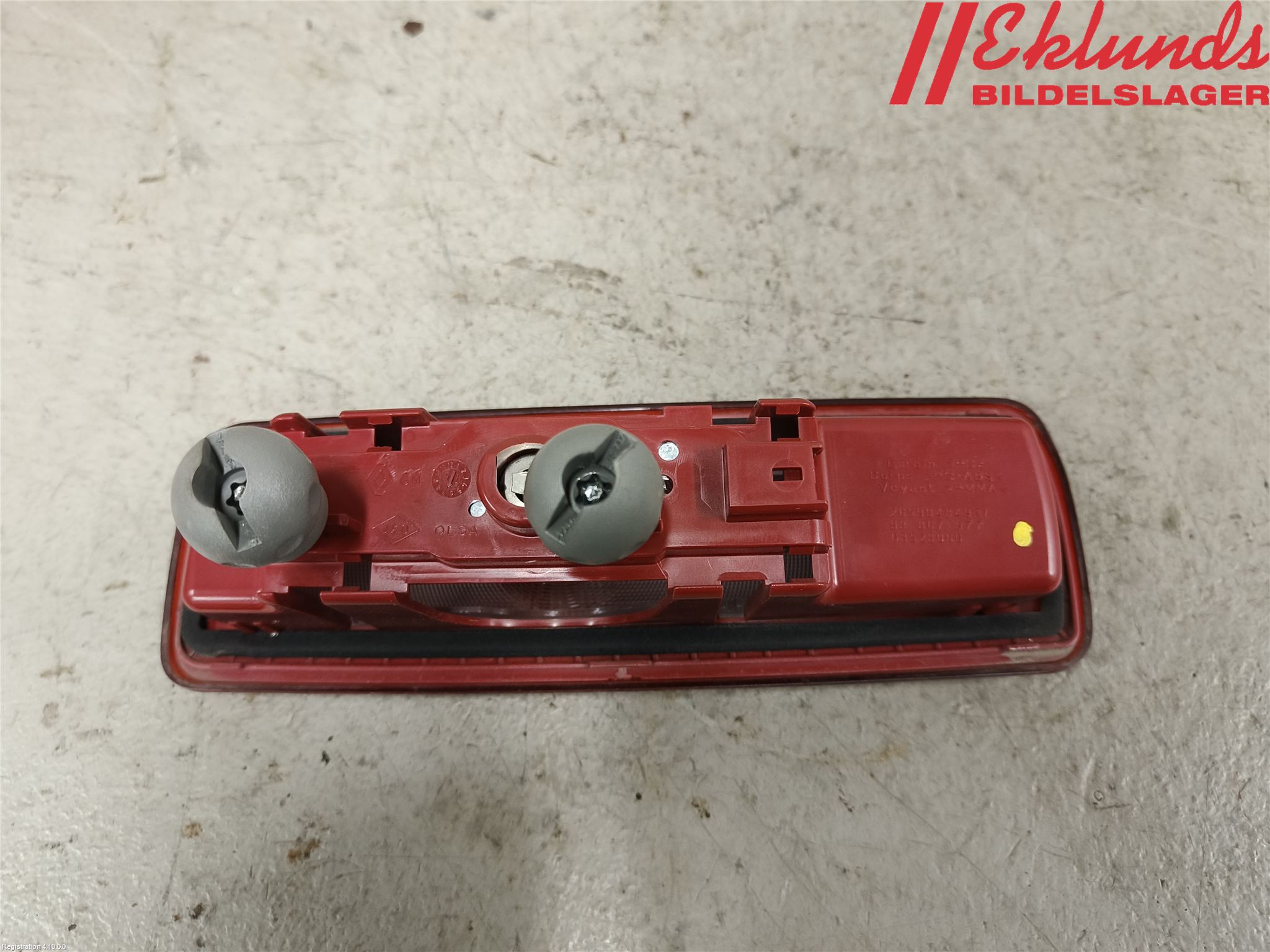 Renault TRAFIC/E-TECH 15- Bromsljus Bakruta