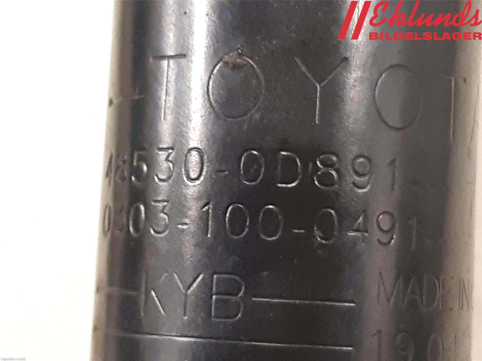 Toyota YARIS XP130 15-20 Stötdämpare Bak