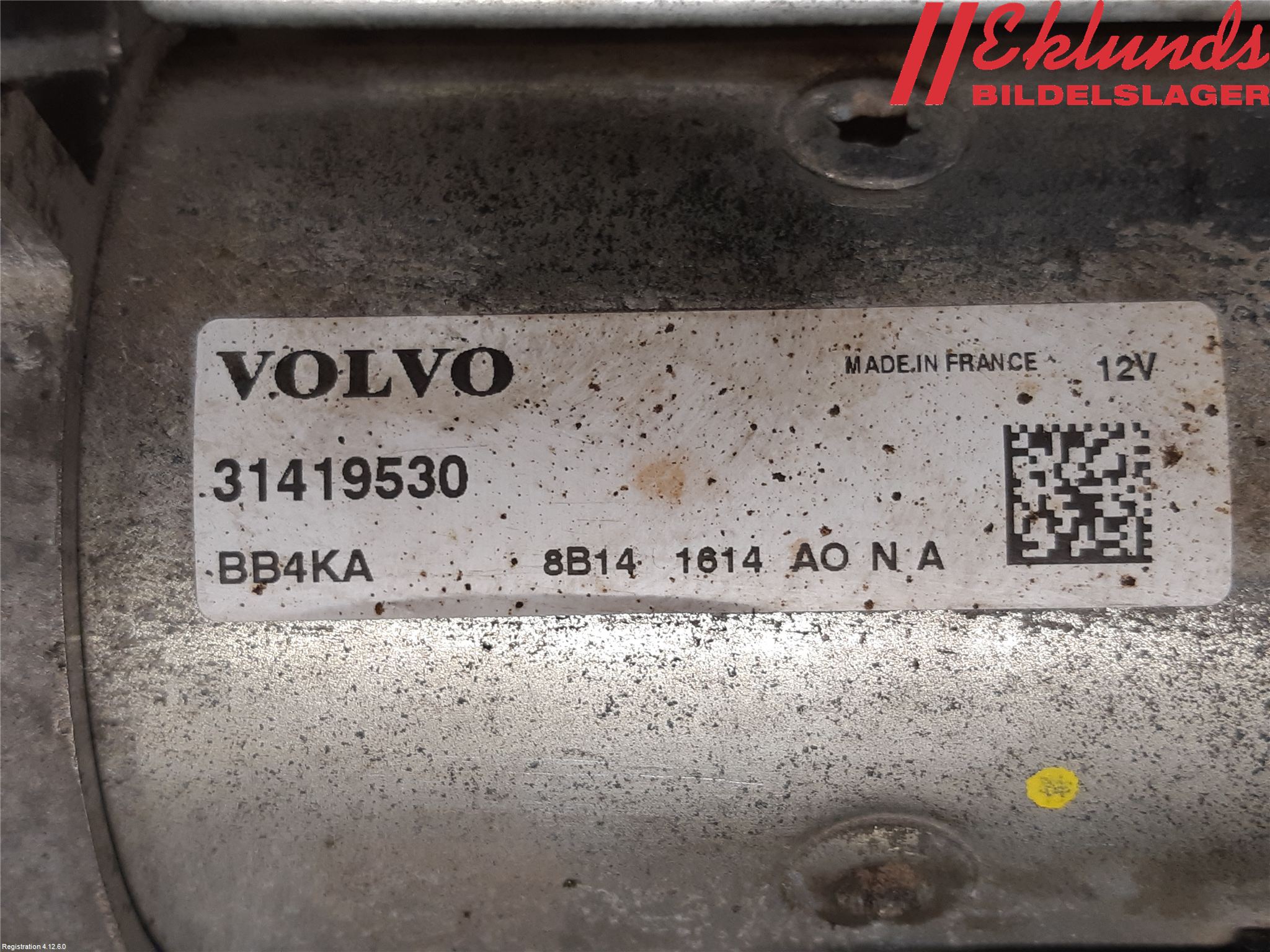 Volvo V90 17->> Startmotor Diesel