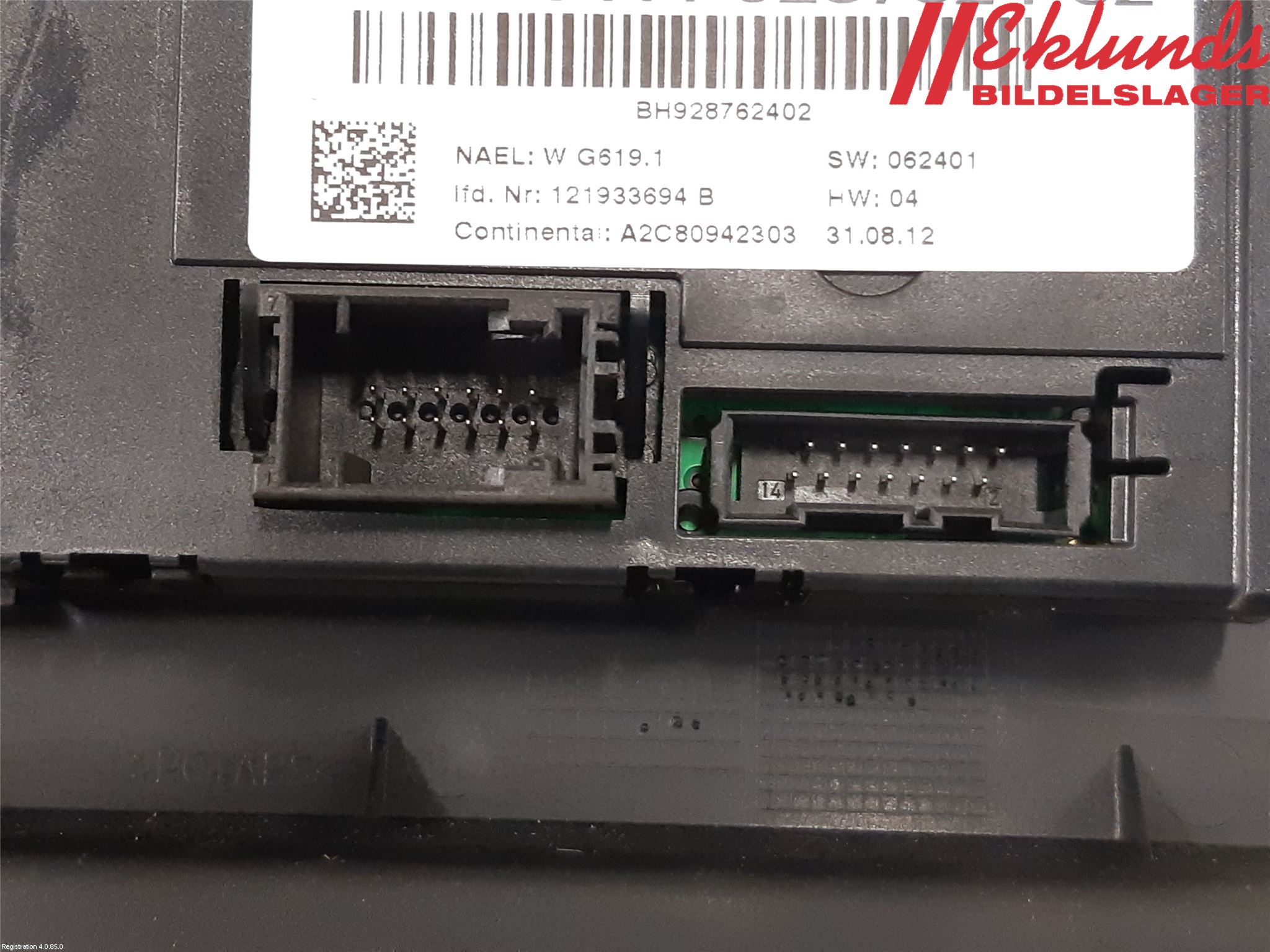 BMW X1 E84 10-15 Ac Styrenhet Ac Manöveren