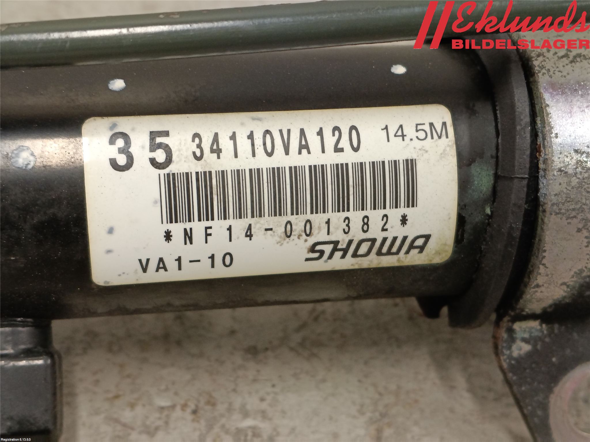 Subaru WRX STI Styrväxel Servo -Snäcka