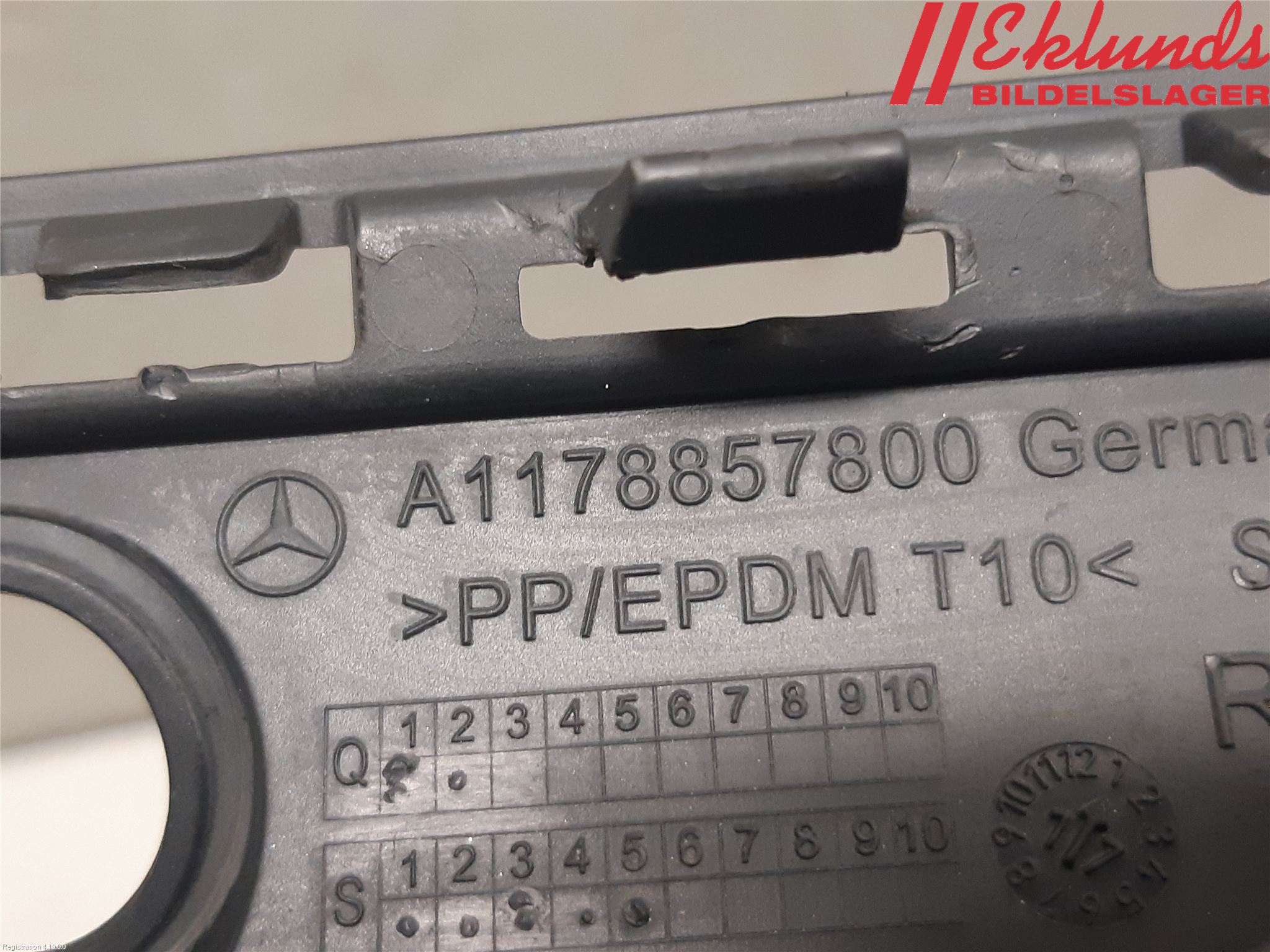 Mercedes-Benz MB CLA-KLASS (C117/X117) 13-19 Front Övrigt