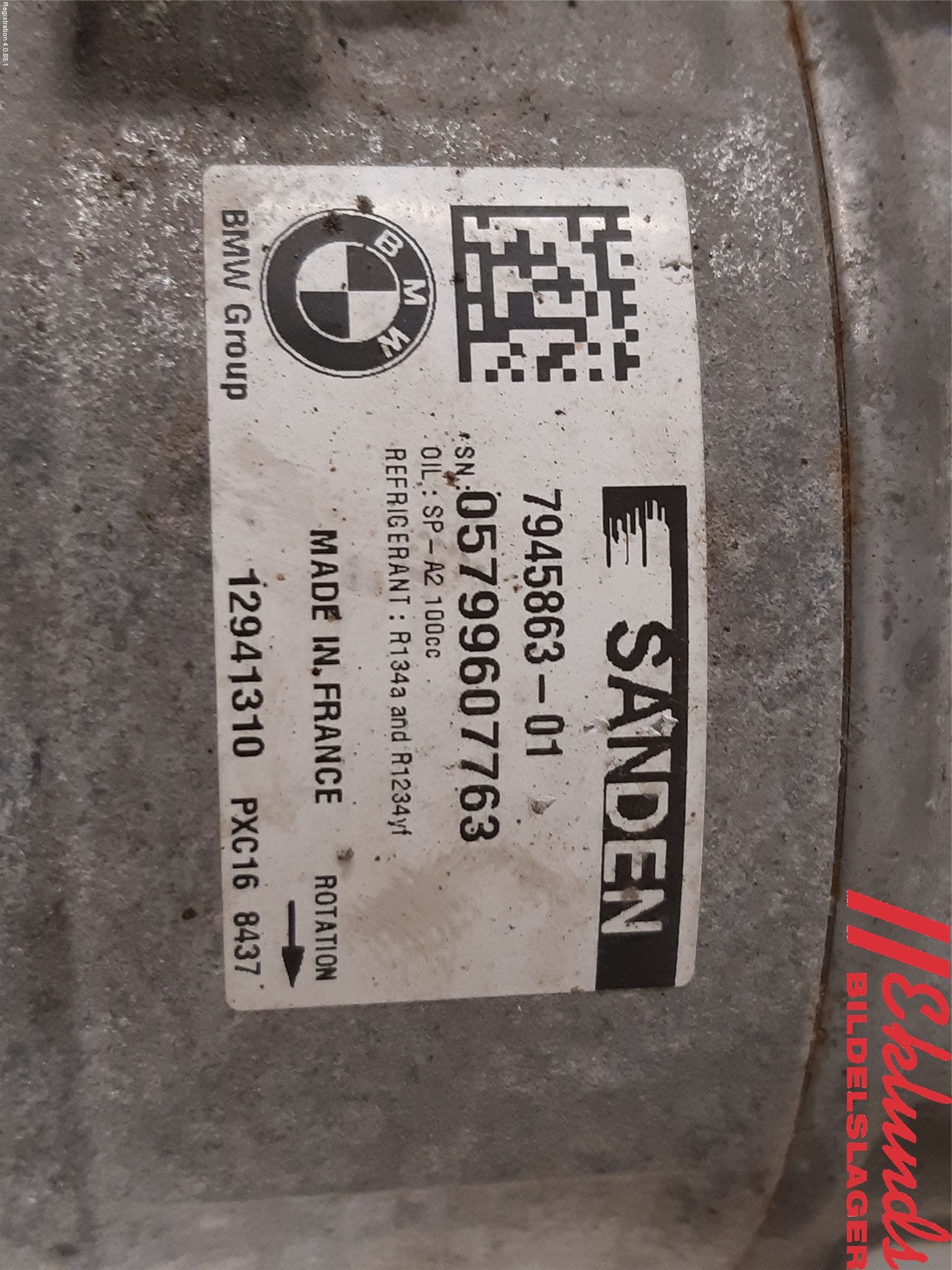 BMW 5 G30/G31/F90 17-23 Ac Kompressor