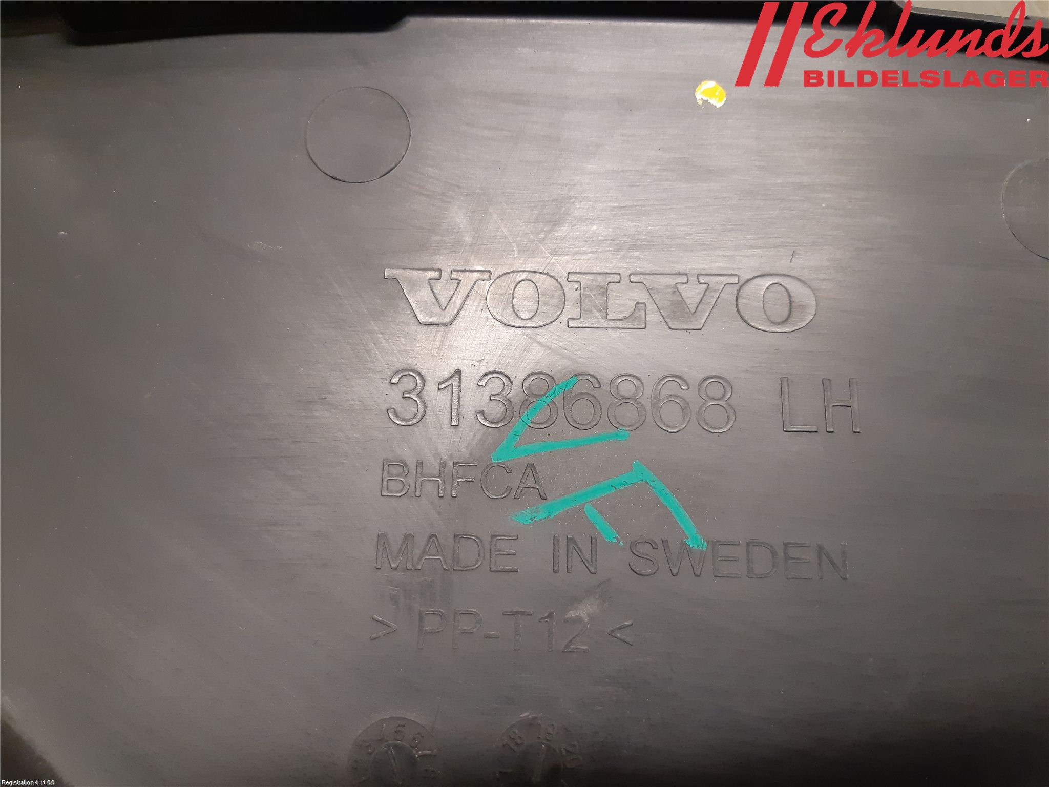 Volvo S90 17->> Täckplast Front
