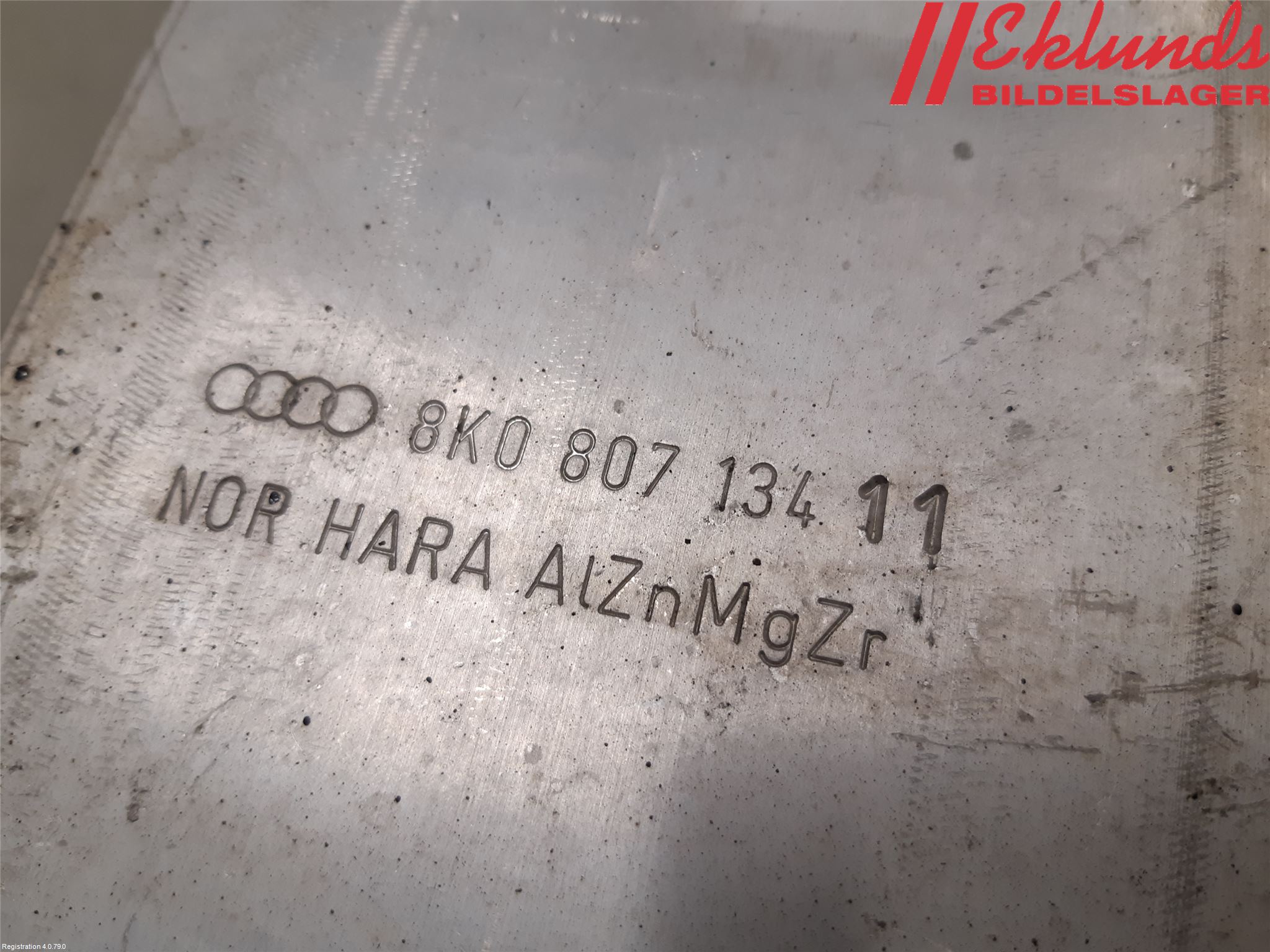 Audi A5 07-16 Stötfångarbärjärn Fram