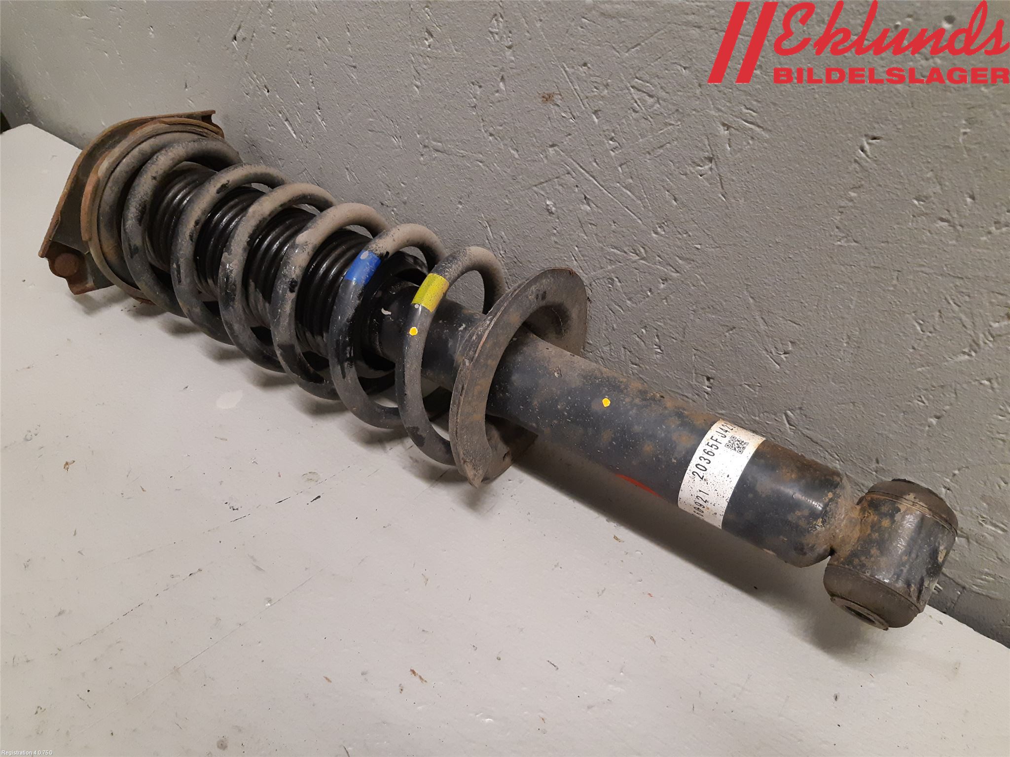 Subaru XV 12-17 Fjäderben Bak Vänster