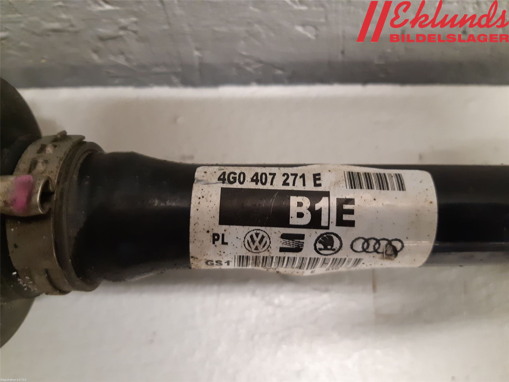 Audi A6/S6 4G 11-18 Drivaxel Fram Höger