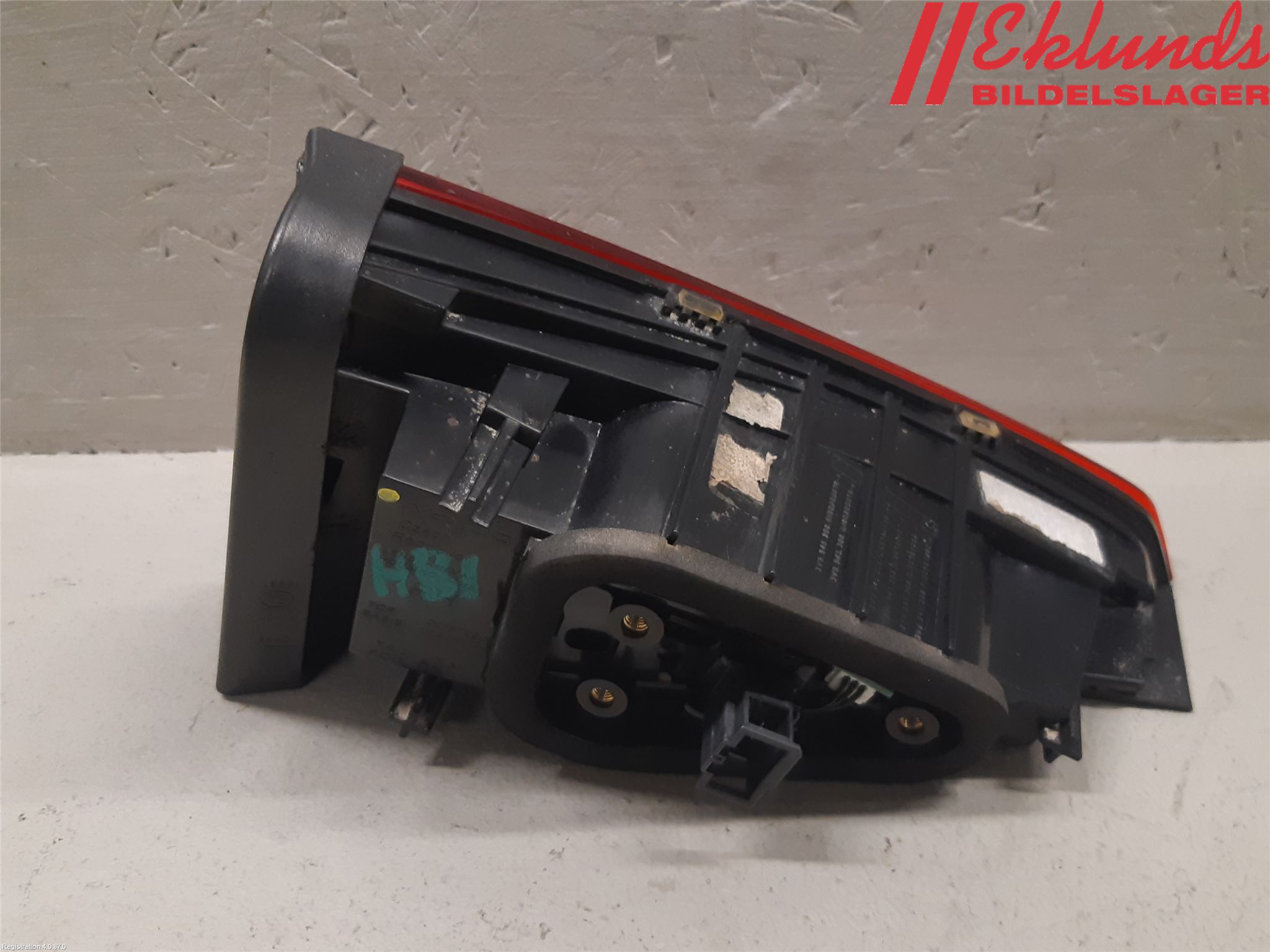 Skoda SUPERB 16-24 Bakljus Lucka Hö