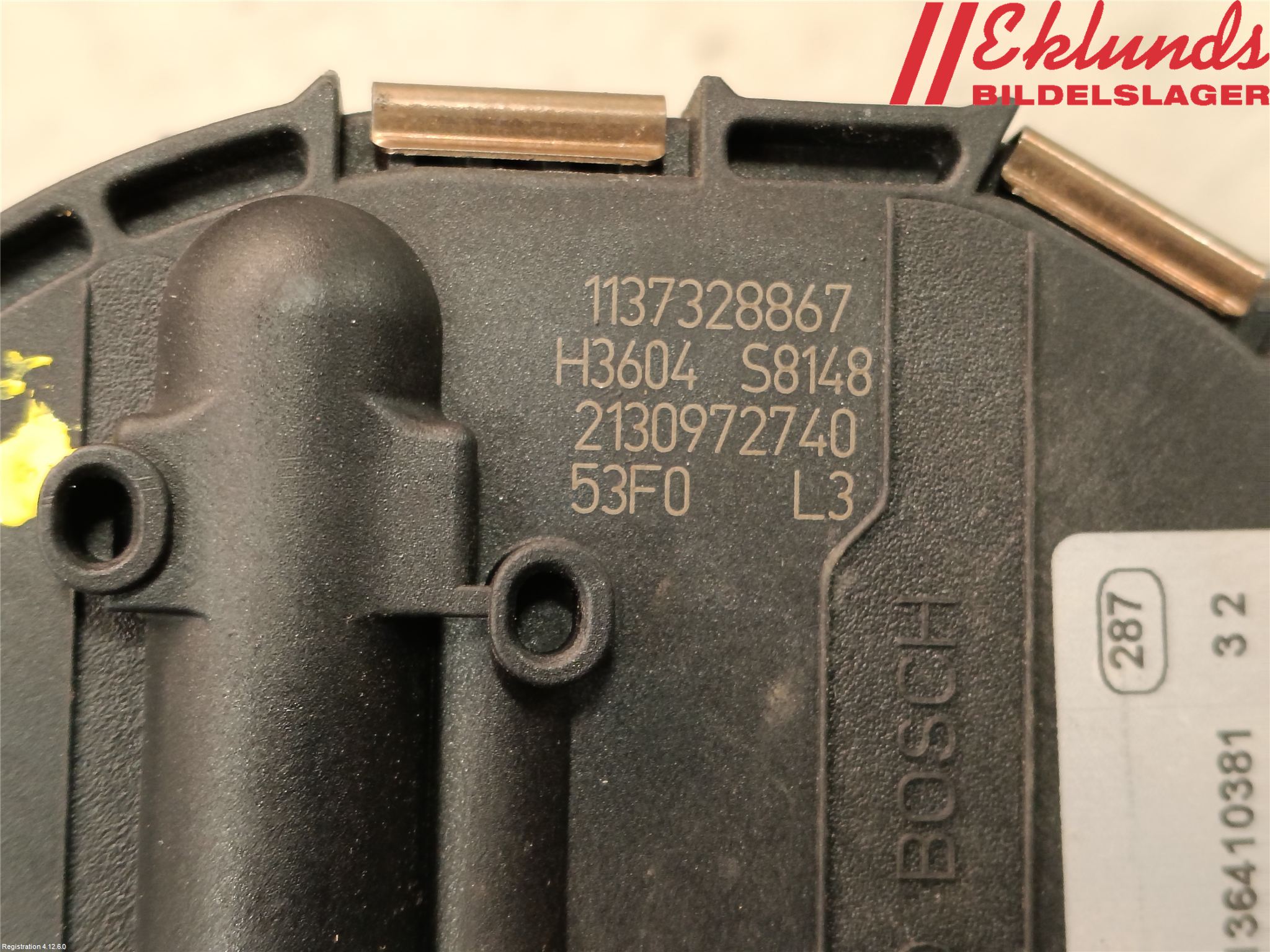 BMW i3 I01 13-22 Torkarmotor Vindruta