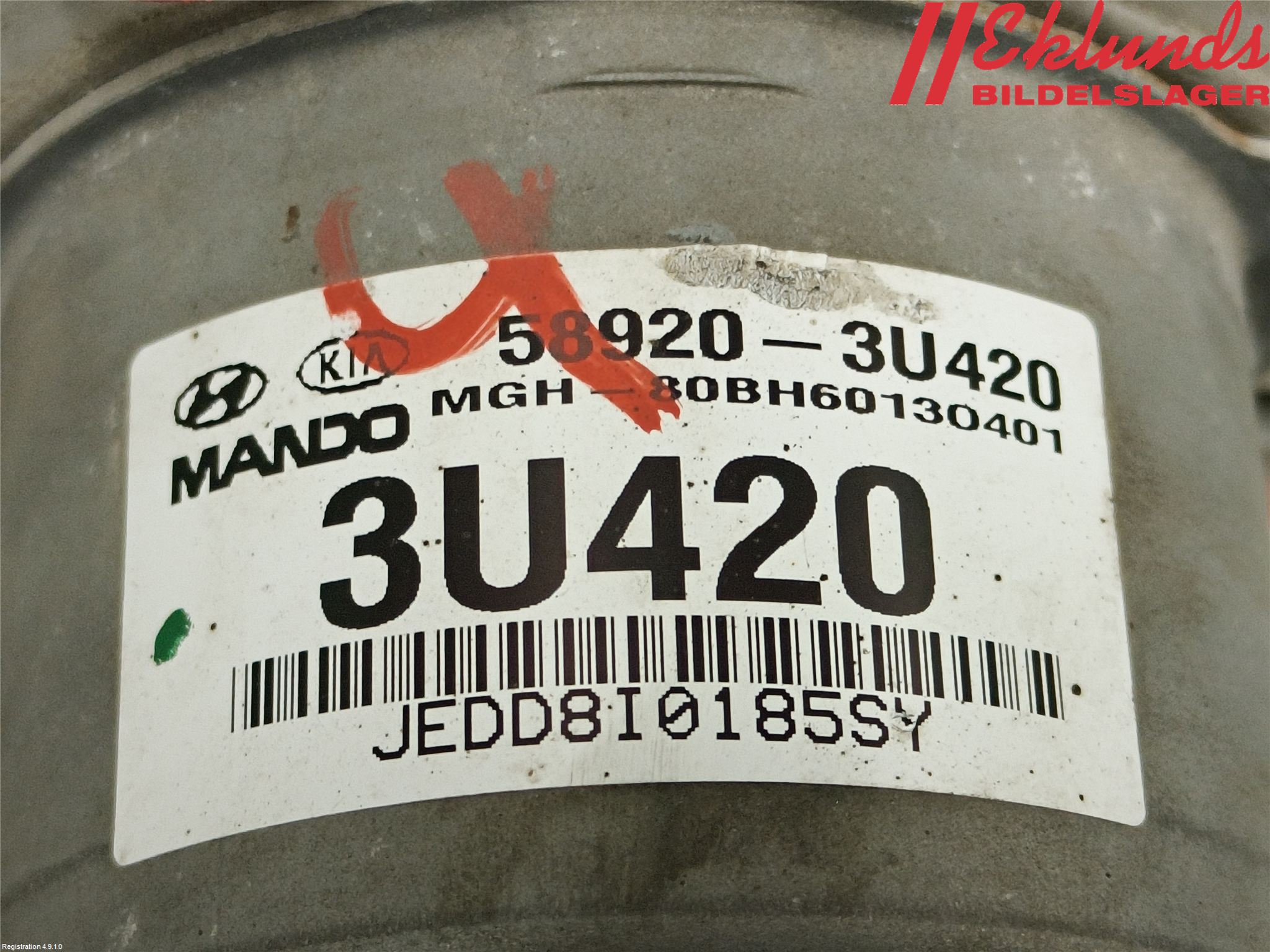 Kia SPORTAGE (SL) 11-15 Abs Hydraulaggregat