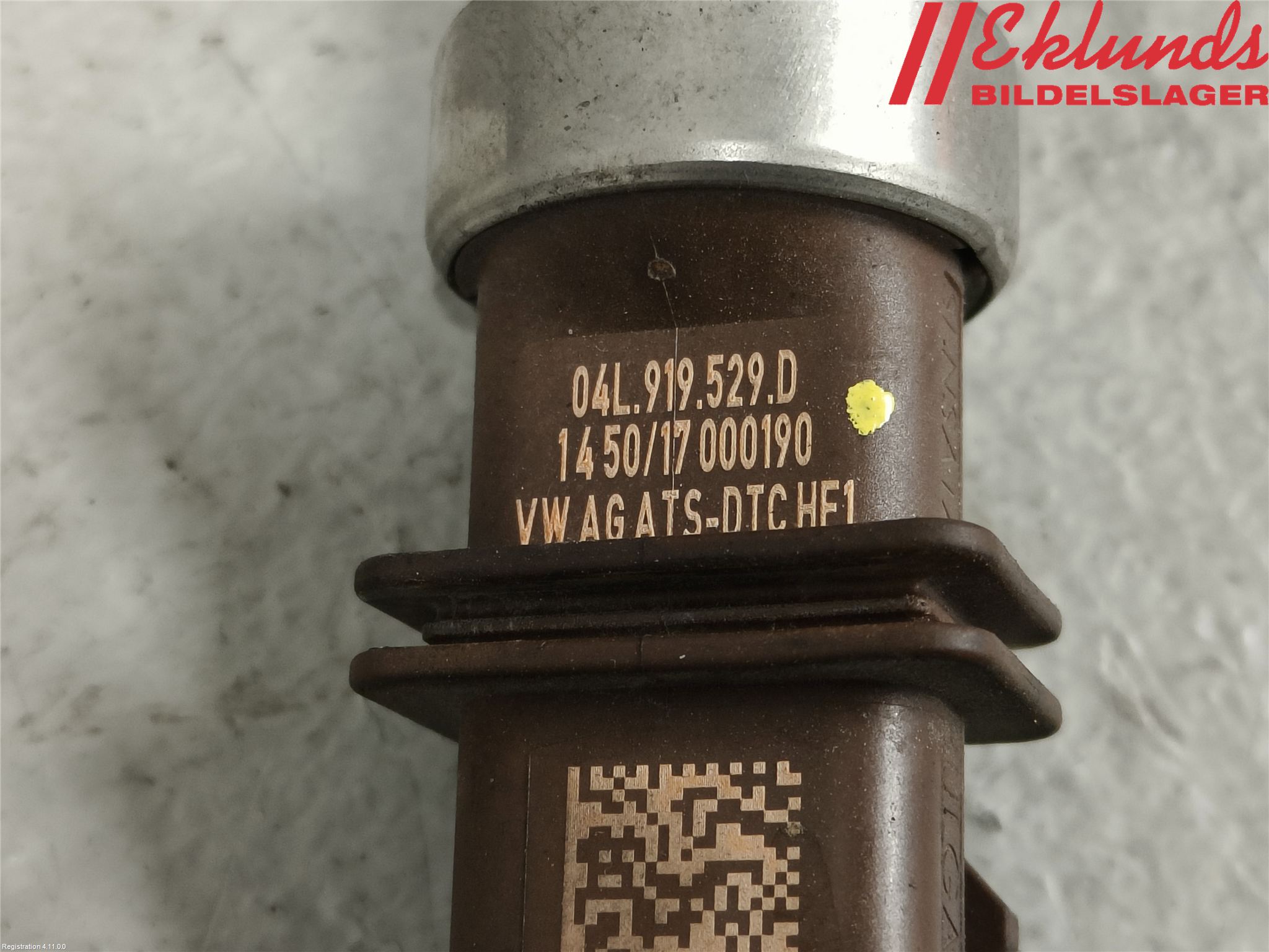 Volkswagen VW PASSAT 15-19 Givare Temp-Tryck Avgas