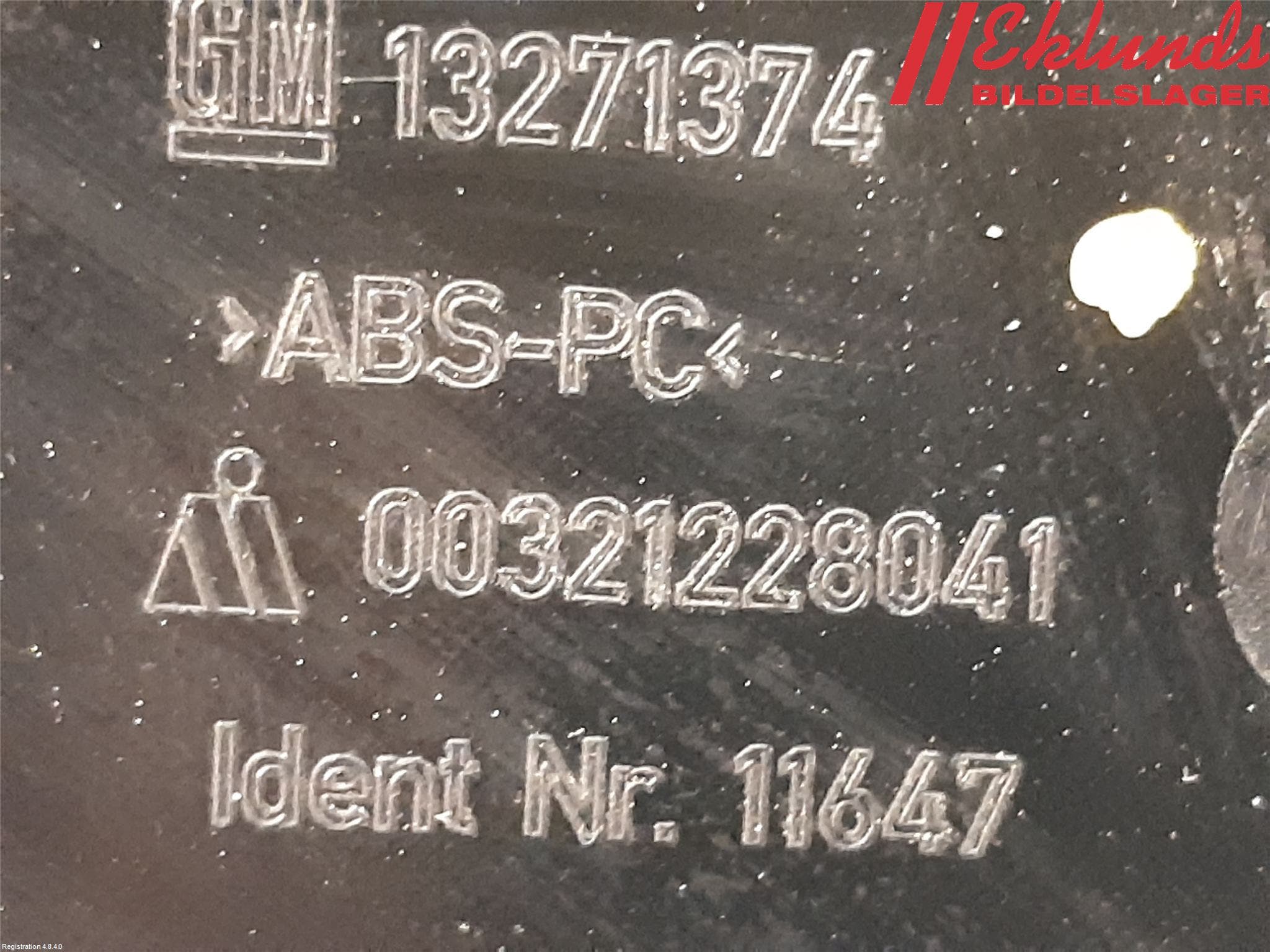 Opel ASTRA J 10-15 Bakluckehandtag