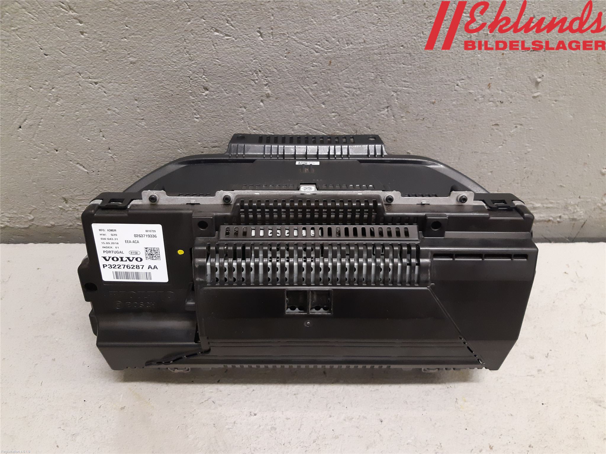 Volvo V60 19- Instrument Komb