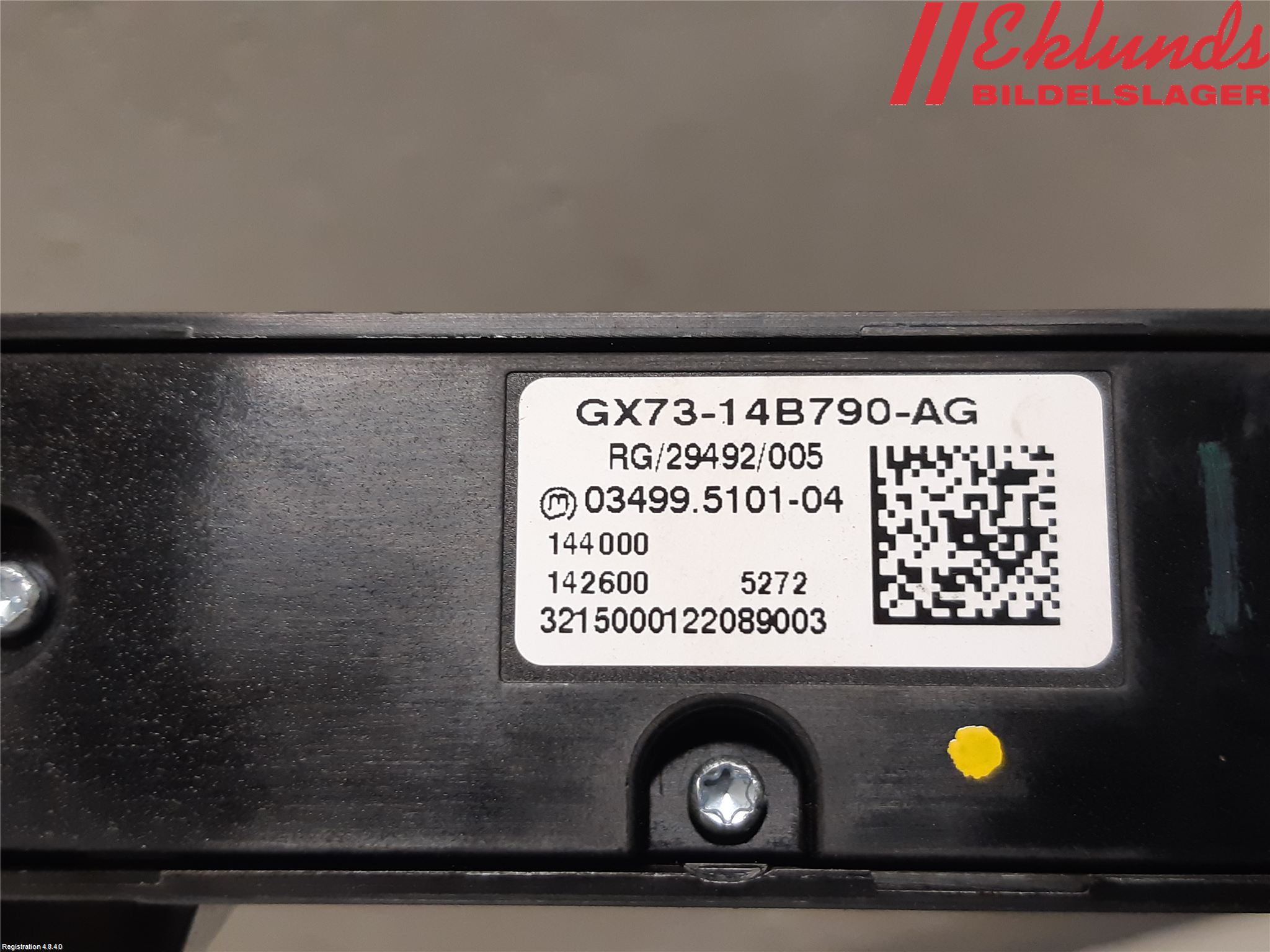 Jaguar XE (X760) 15-24 Strömställare Multifunktion