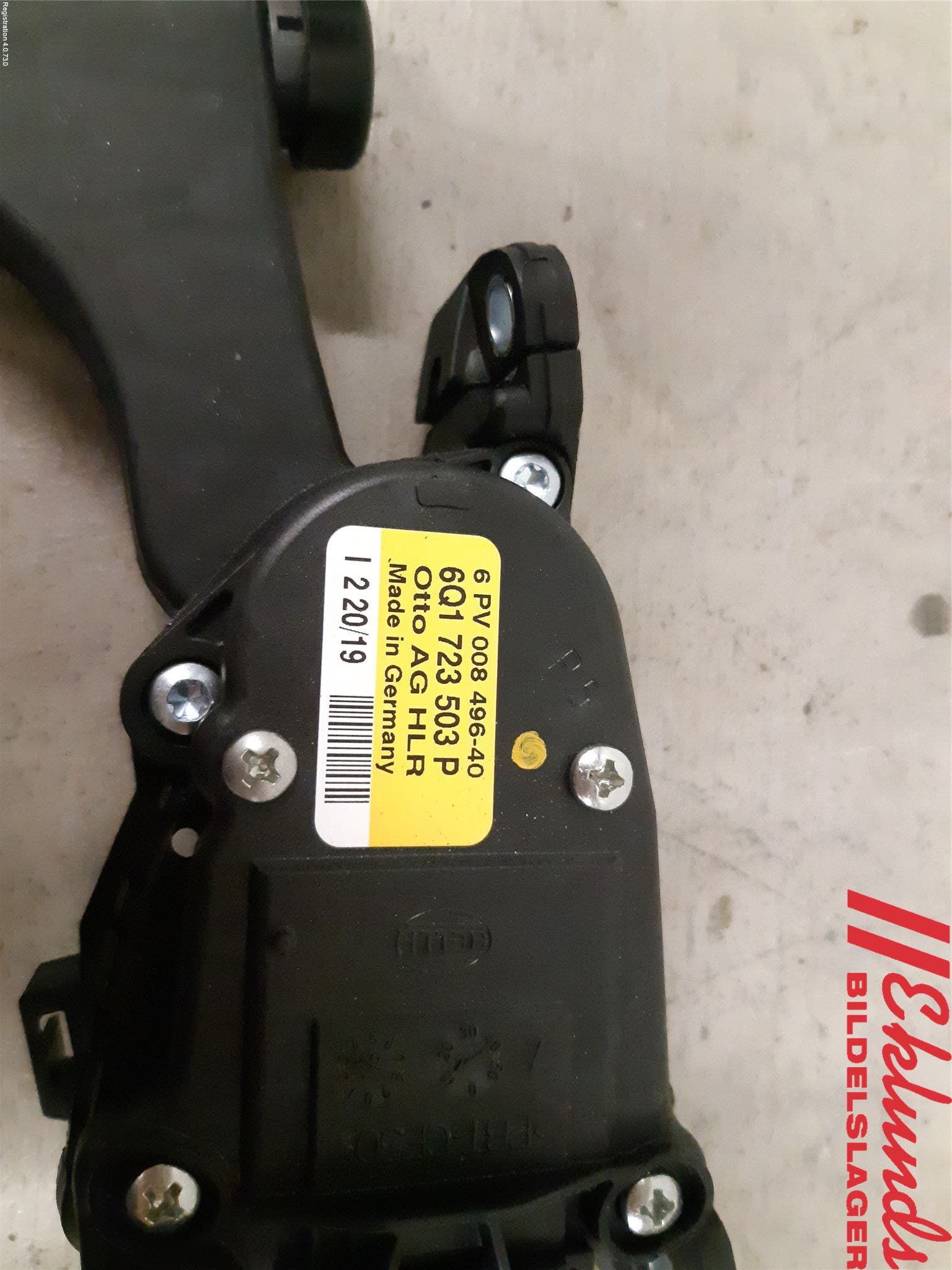 Volkswagen VW AMAROK 2H 10-22 Gaspedal