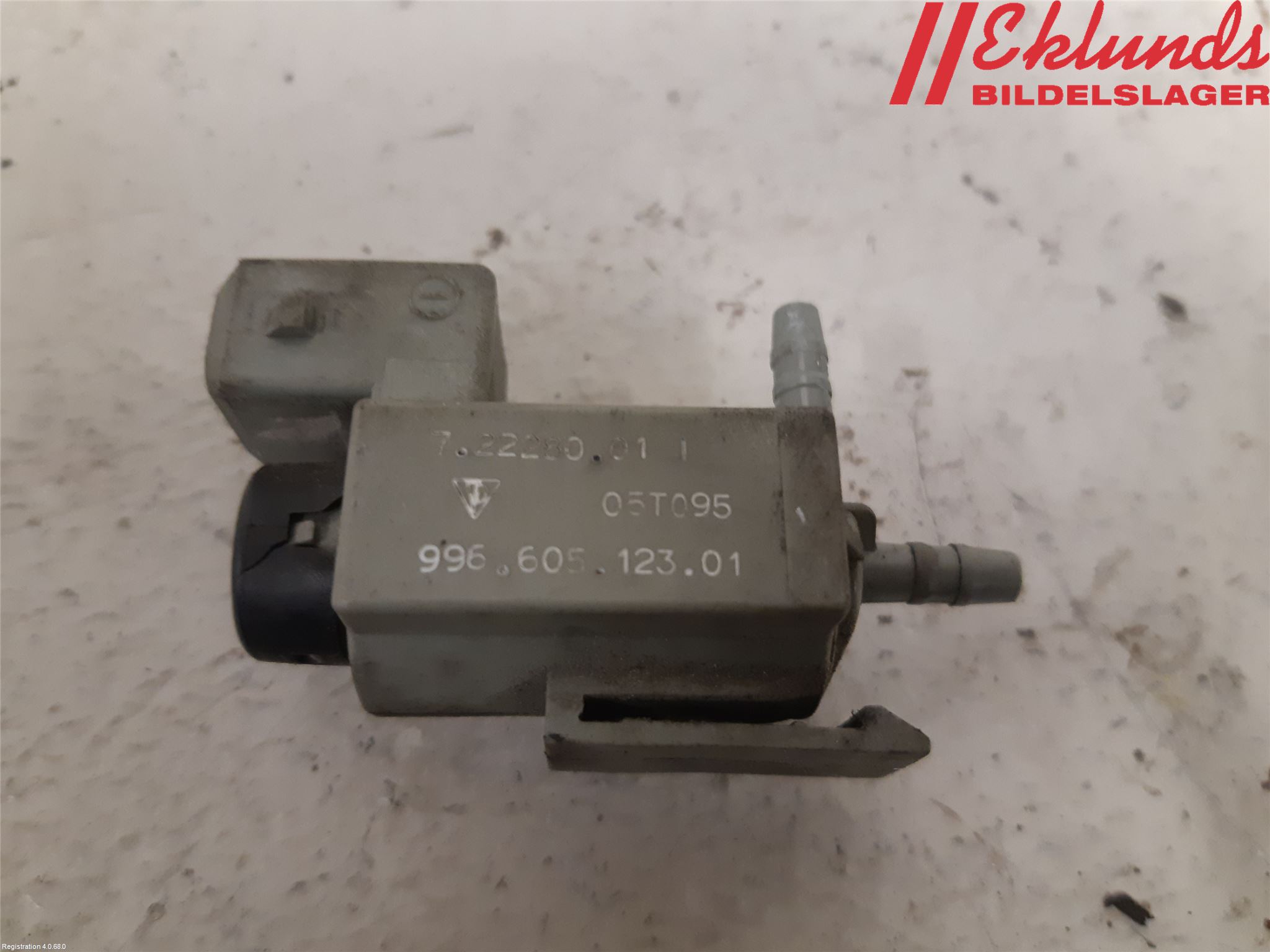 Porsche 911 64- Vakuumventil