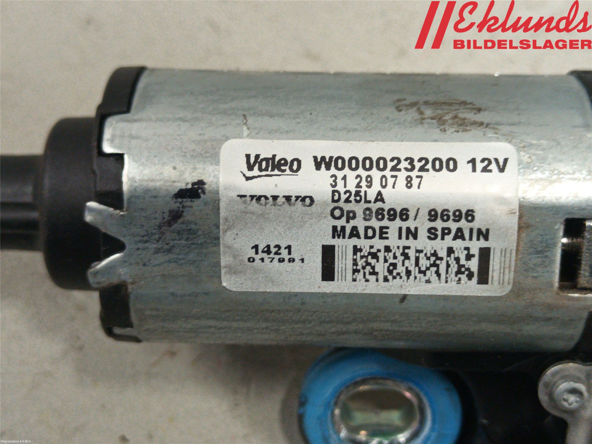 Volvo XC60 09-13 Torkarmotor Baklucka