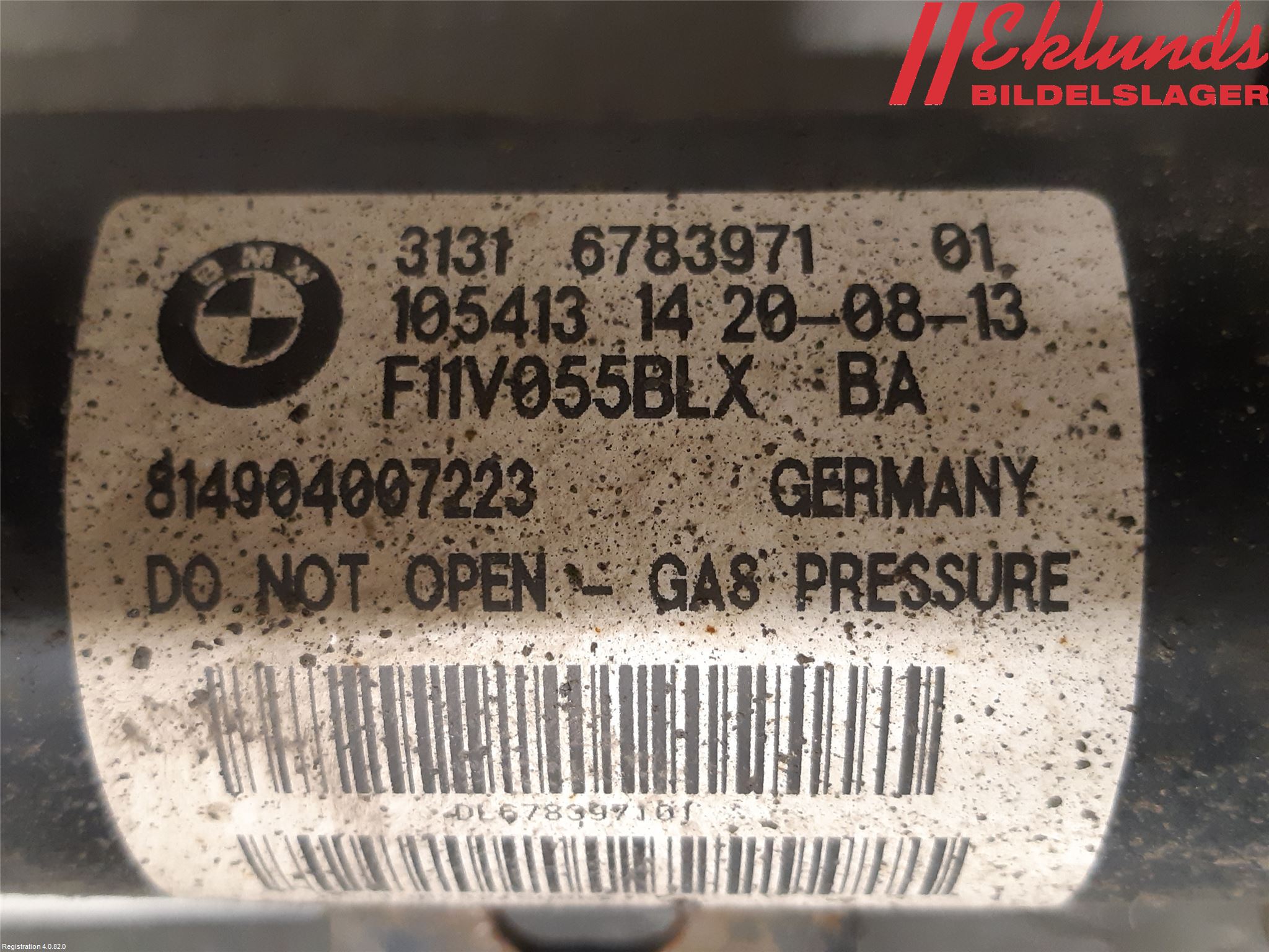 BMW 5 F10/F11/F18 09-17 Fjäderben Fram Vänster