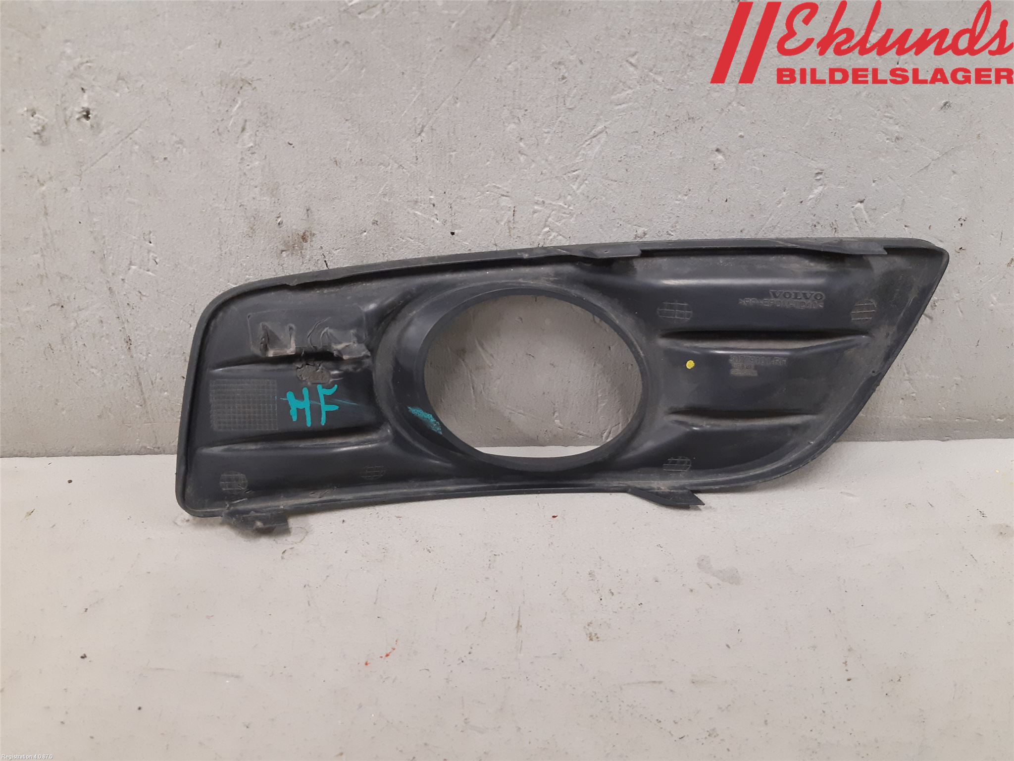 Volvo V50 08-12 Dimljussarg Fram