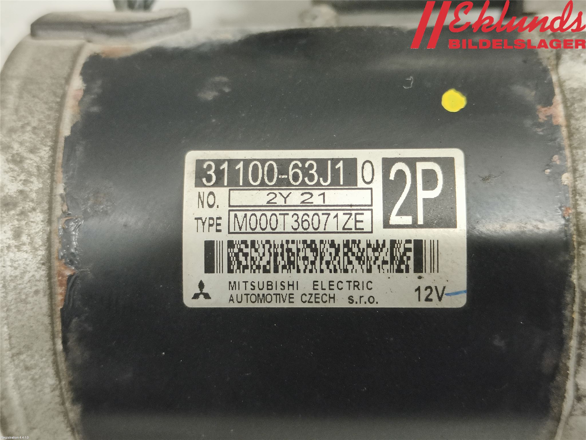 Suzuki SX4 10-13 Startmotor