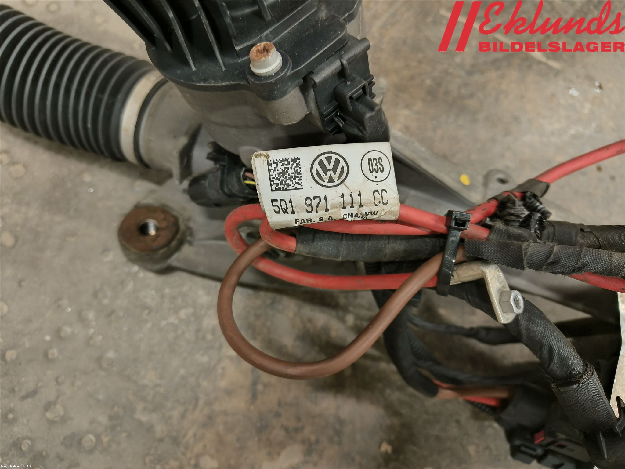 Volkswagen VW GOLF / E-GOLF VII 13-20 Styrväxel-Snäcka Elektrisk
