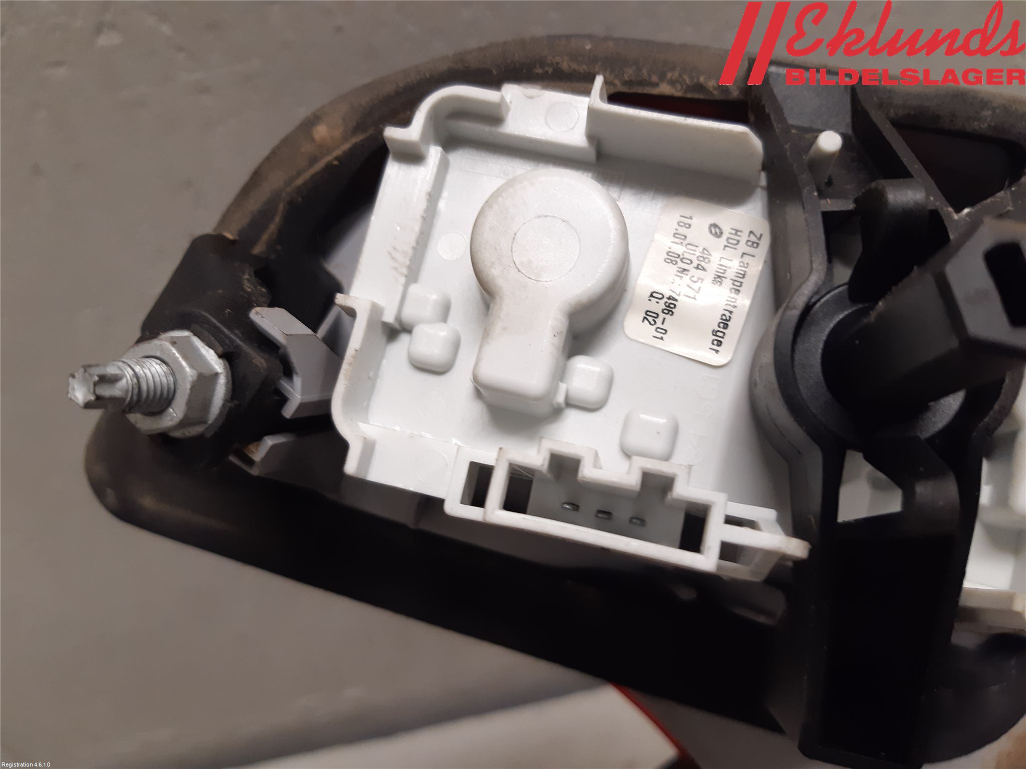 Audi A4/S4 05-07 Bakljus Lucka Vä