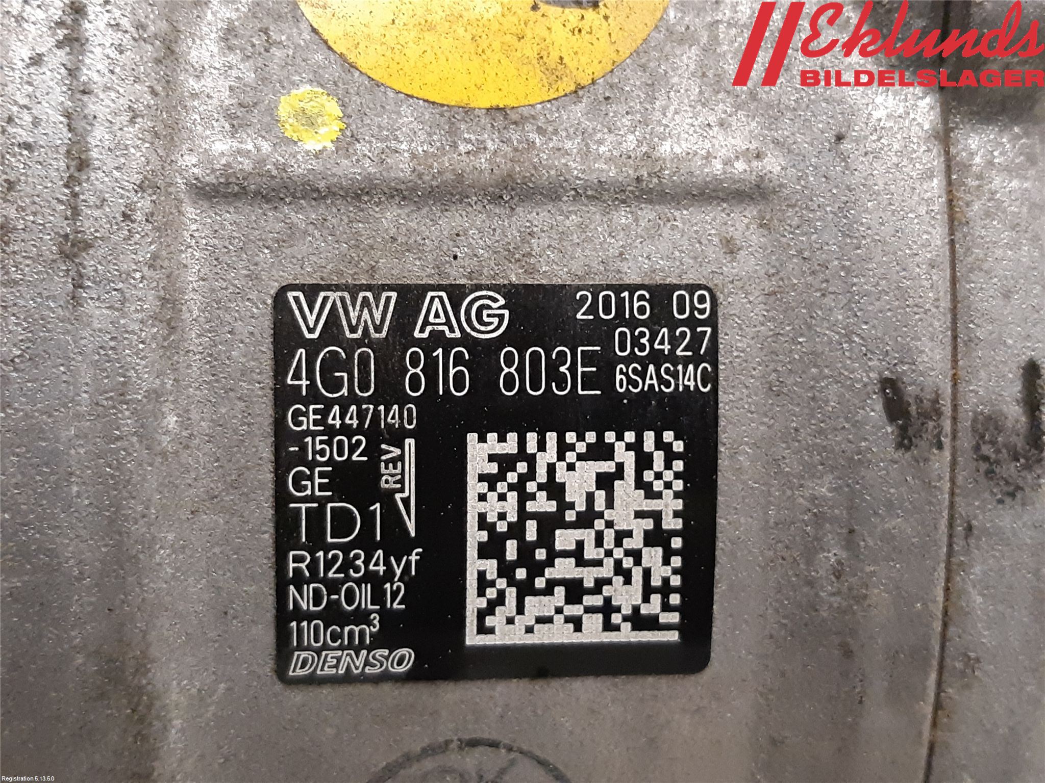 Audi A6/S6 4G 11-18 Ac Kompressor