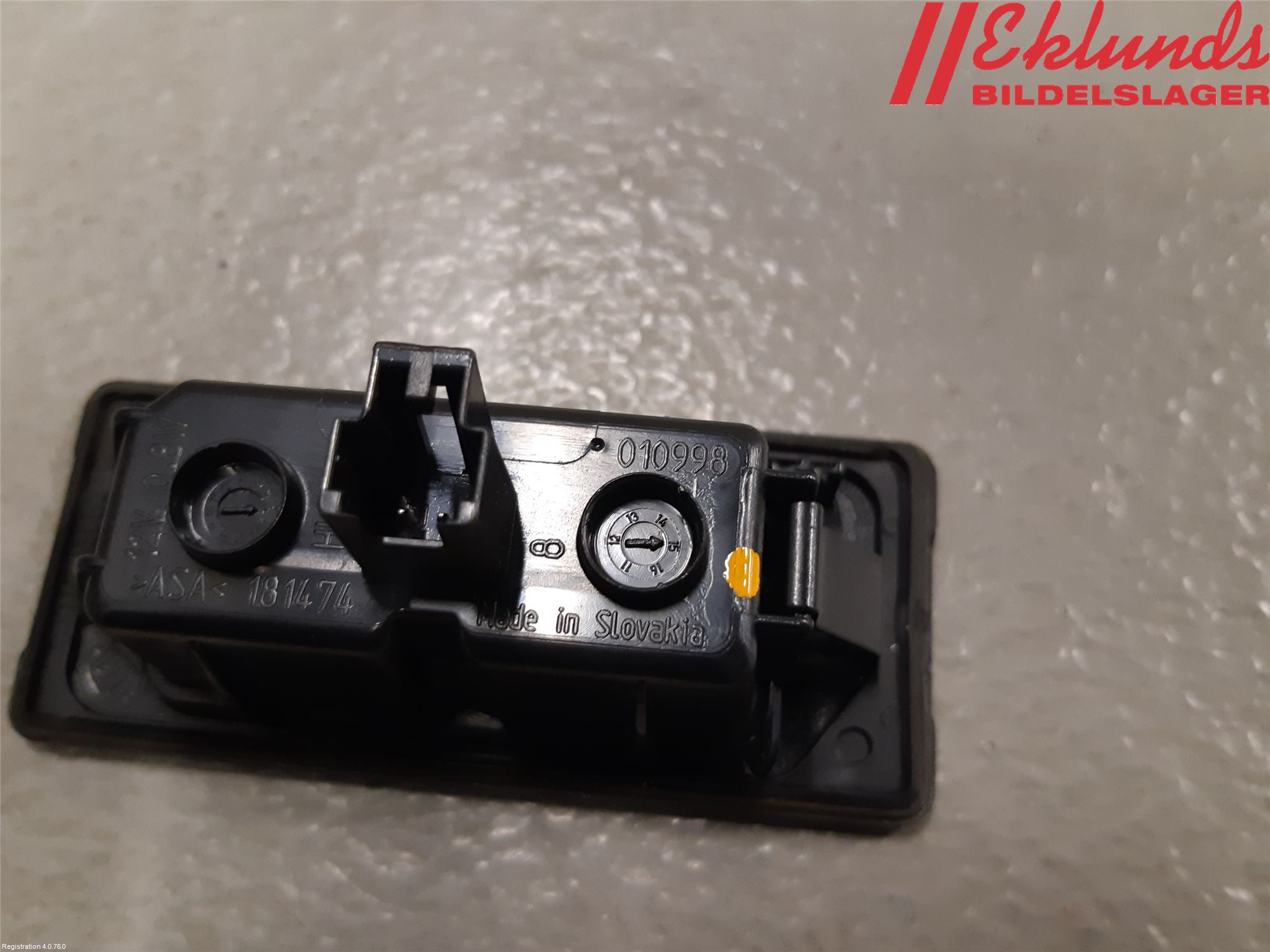 Audi A6 ALLROAD 12-18 Skylt Belysning