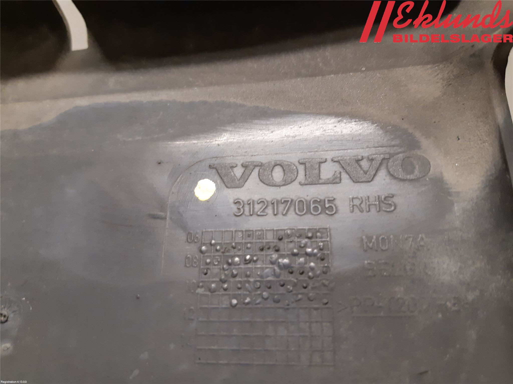 Volvo V70 08-13 Deflektor Plåt-Plast Kylning