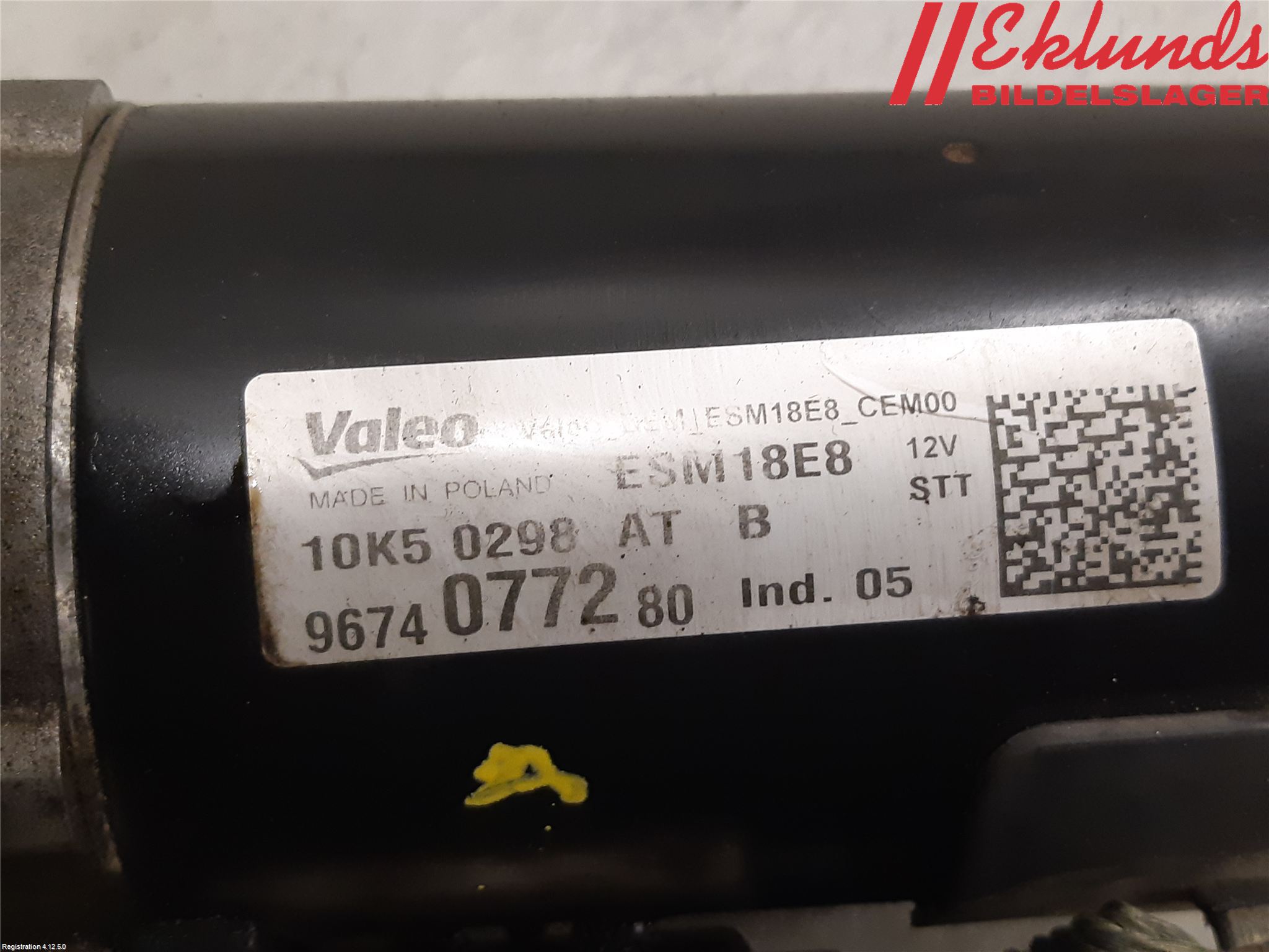 Peugeot 2008 13-20 Startmotor