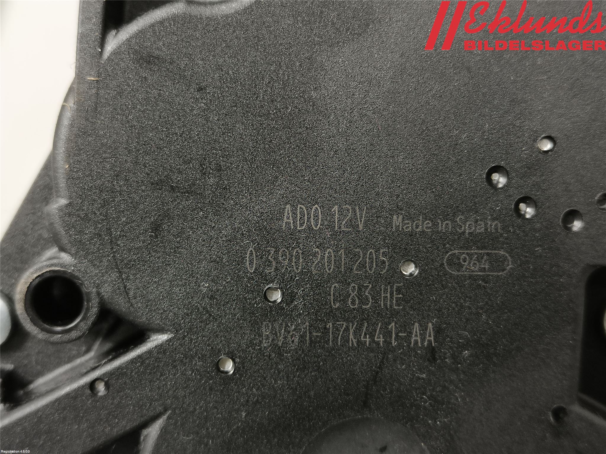 Ford FOCUS 11-14 Torkarmotor Baklucka