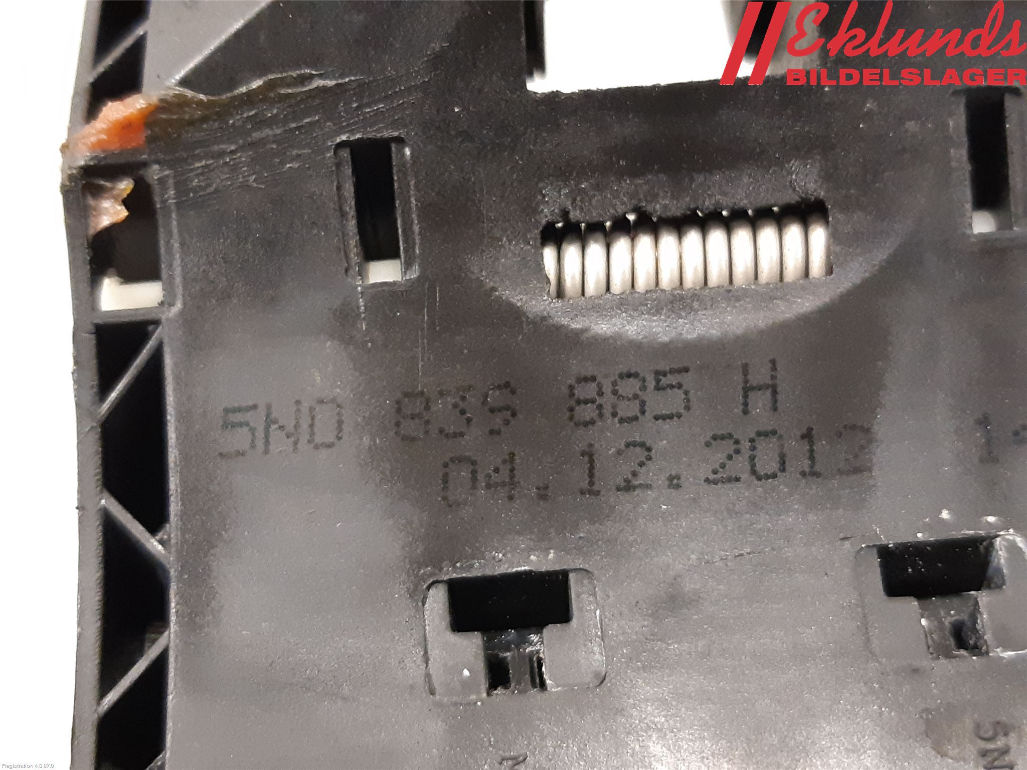 Seat IBIZA IV 08-16 Dörrhandtag Yttre Vä