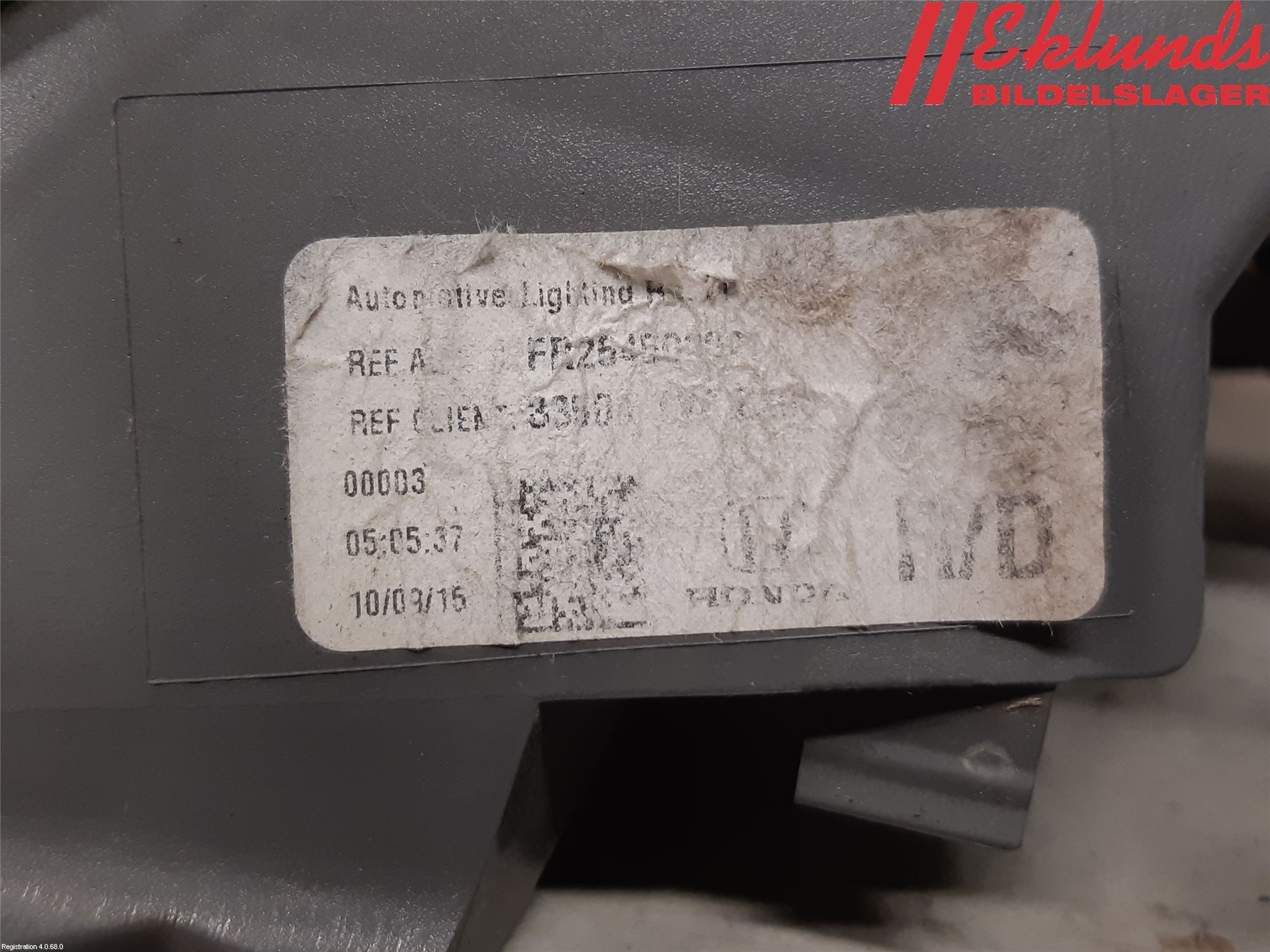 Honda CIVIC 12-16 Bakljus Höger