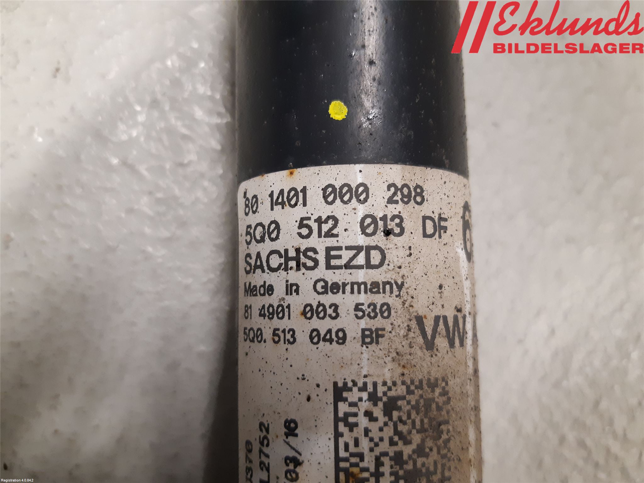 Audi A3/S3 8V 13-20 Stötdämpare Bak