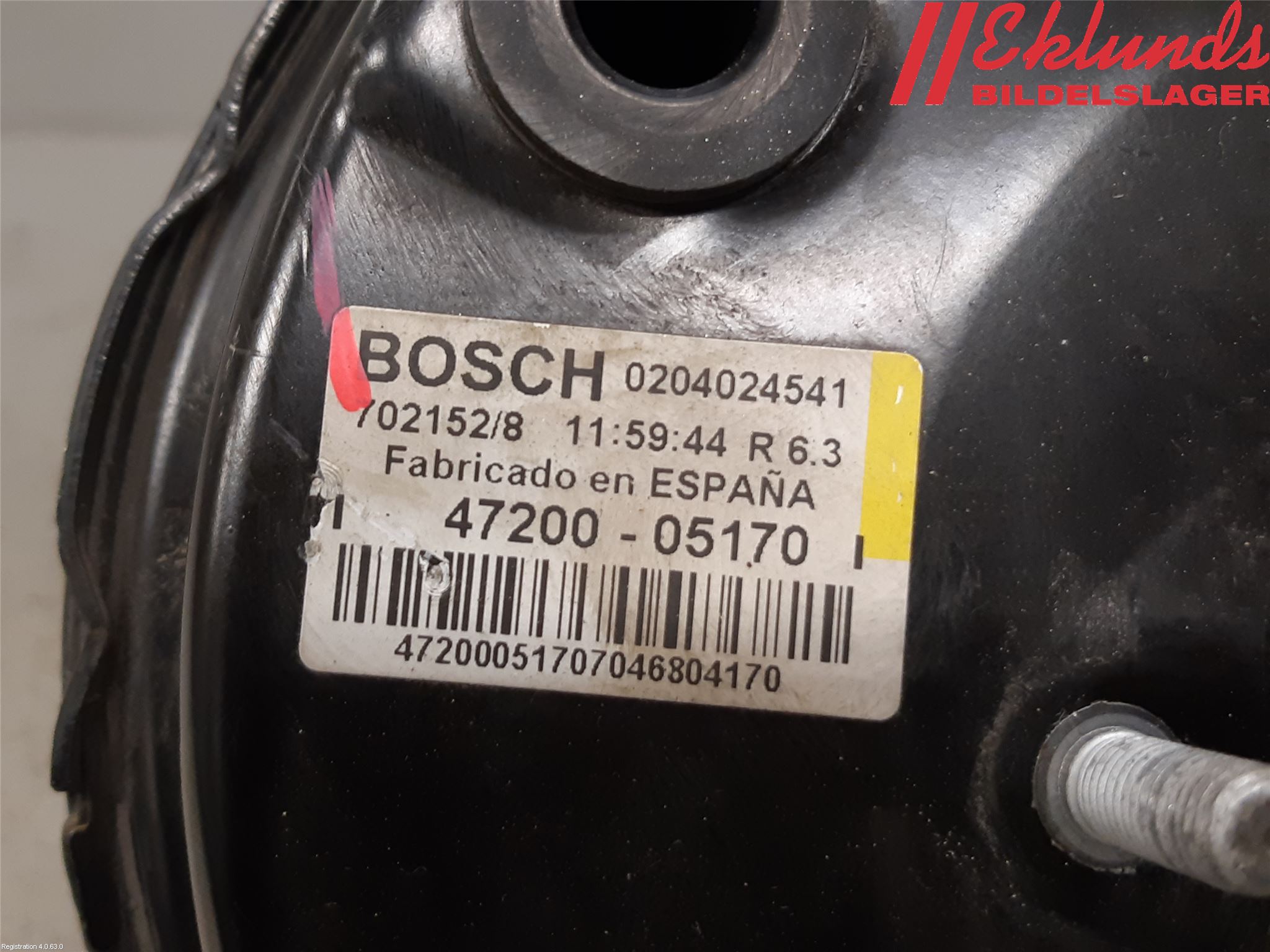 Toyota AVENSIS 07-08 Bromsservo