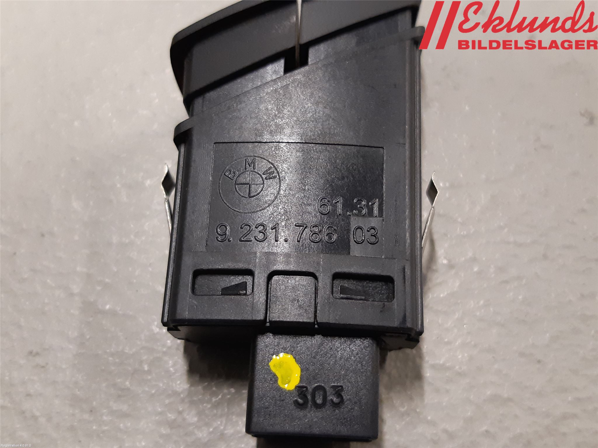 BMW 3 F30/F31/F80 12-19 Strömställare Varnings