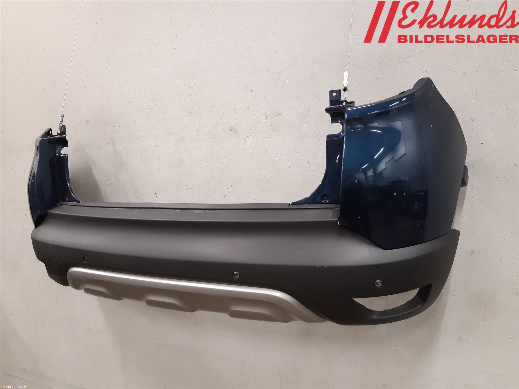 Renault CAPTUR 13-19 Stötfångarbeklädnad Bak