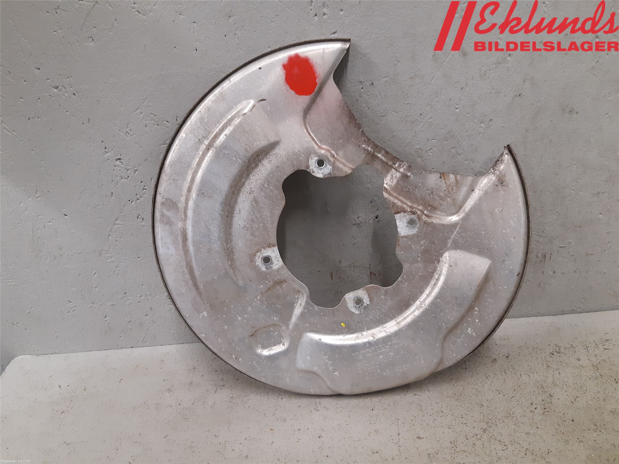 Volvo XC90/RECHARGE 16- Bromssköld Bak