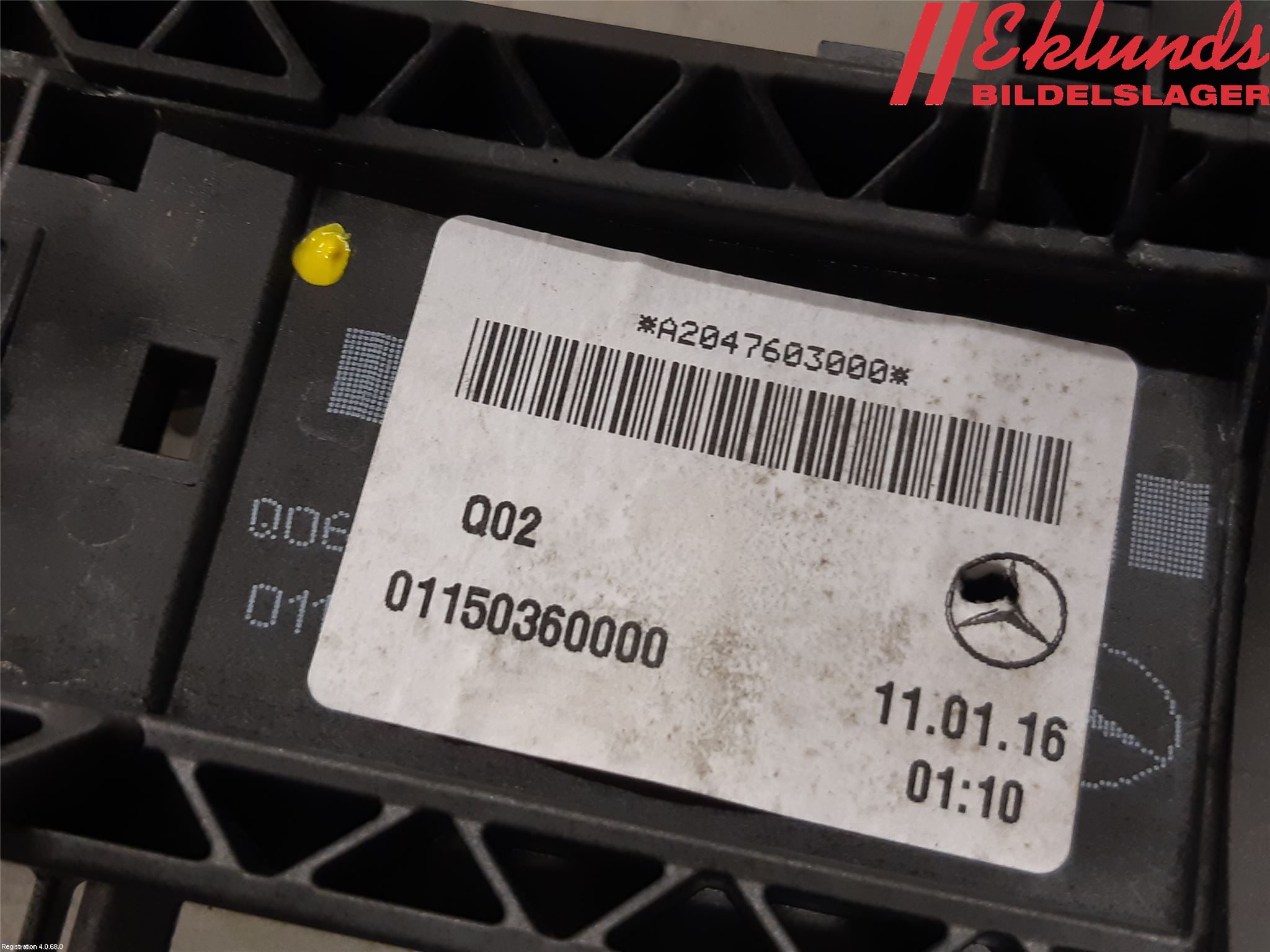 Mercedes-Benz MB GLA-KLASS (X156) 13-20 Dörrhandtag Yttre Hö