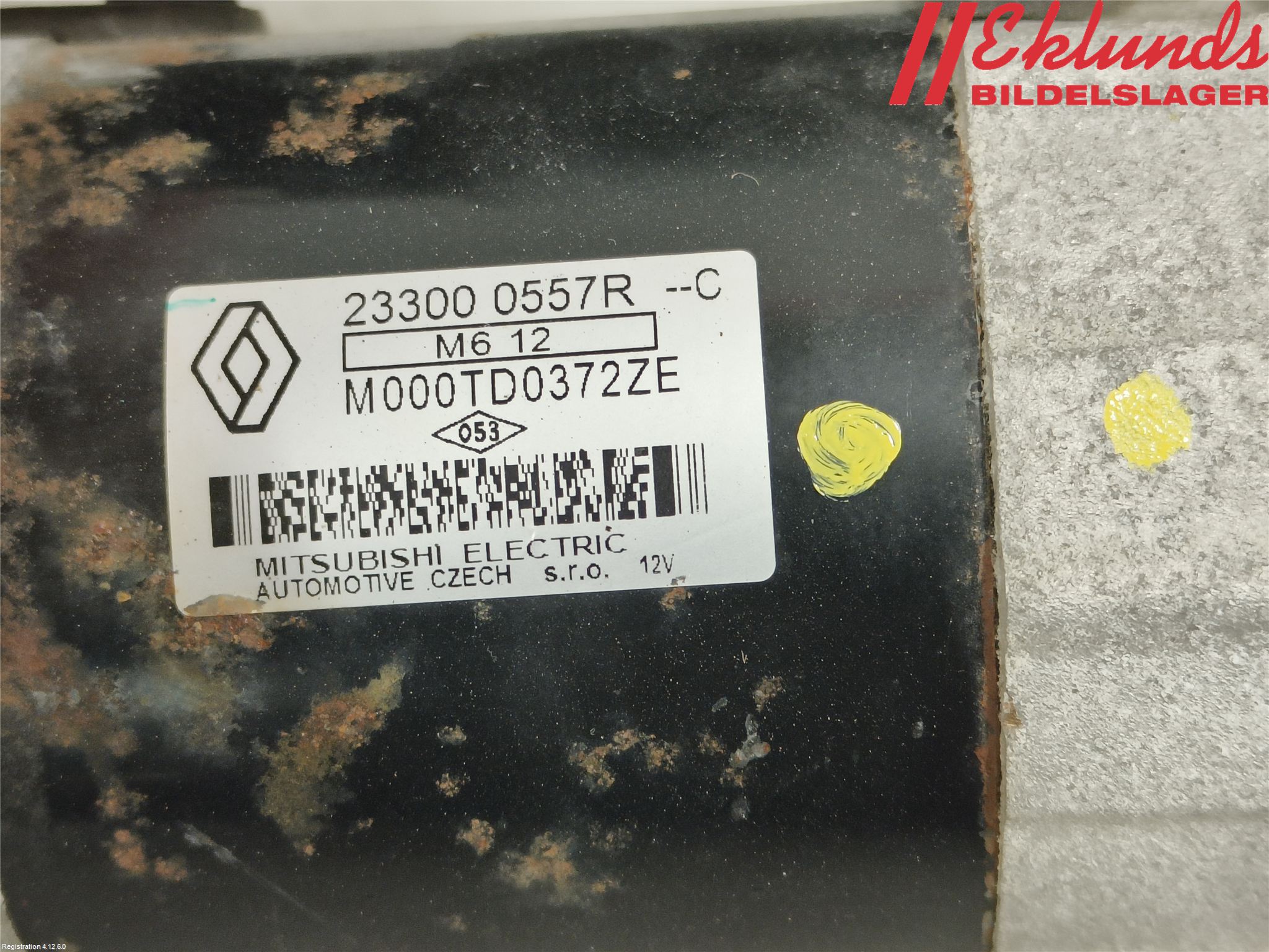 Renault CLIO IV 16-19 Startmotor