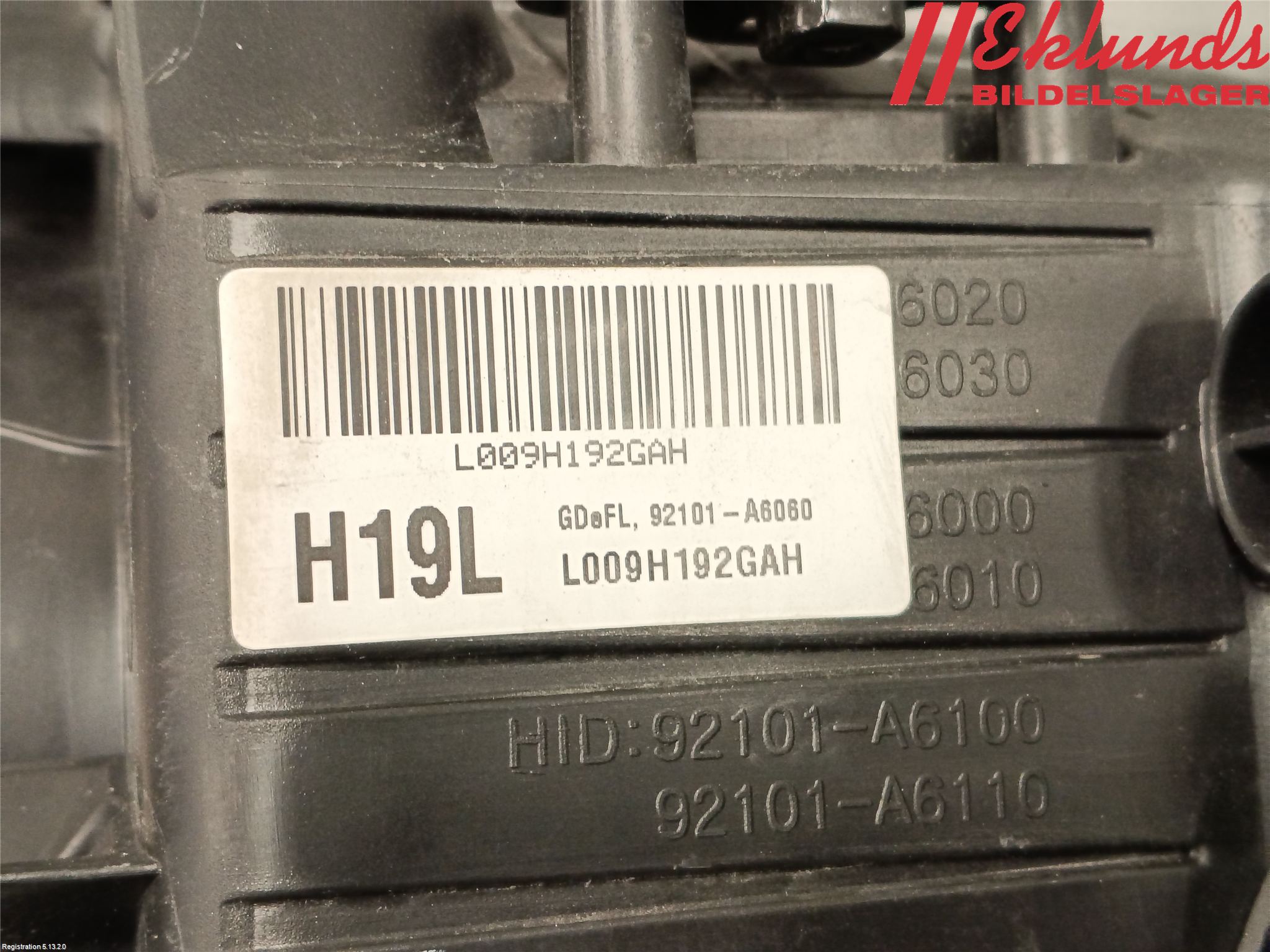 Hyundai i30 GD 13-17 Strålkastare Vänster