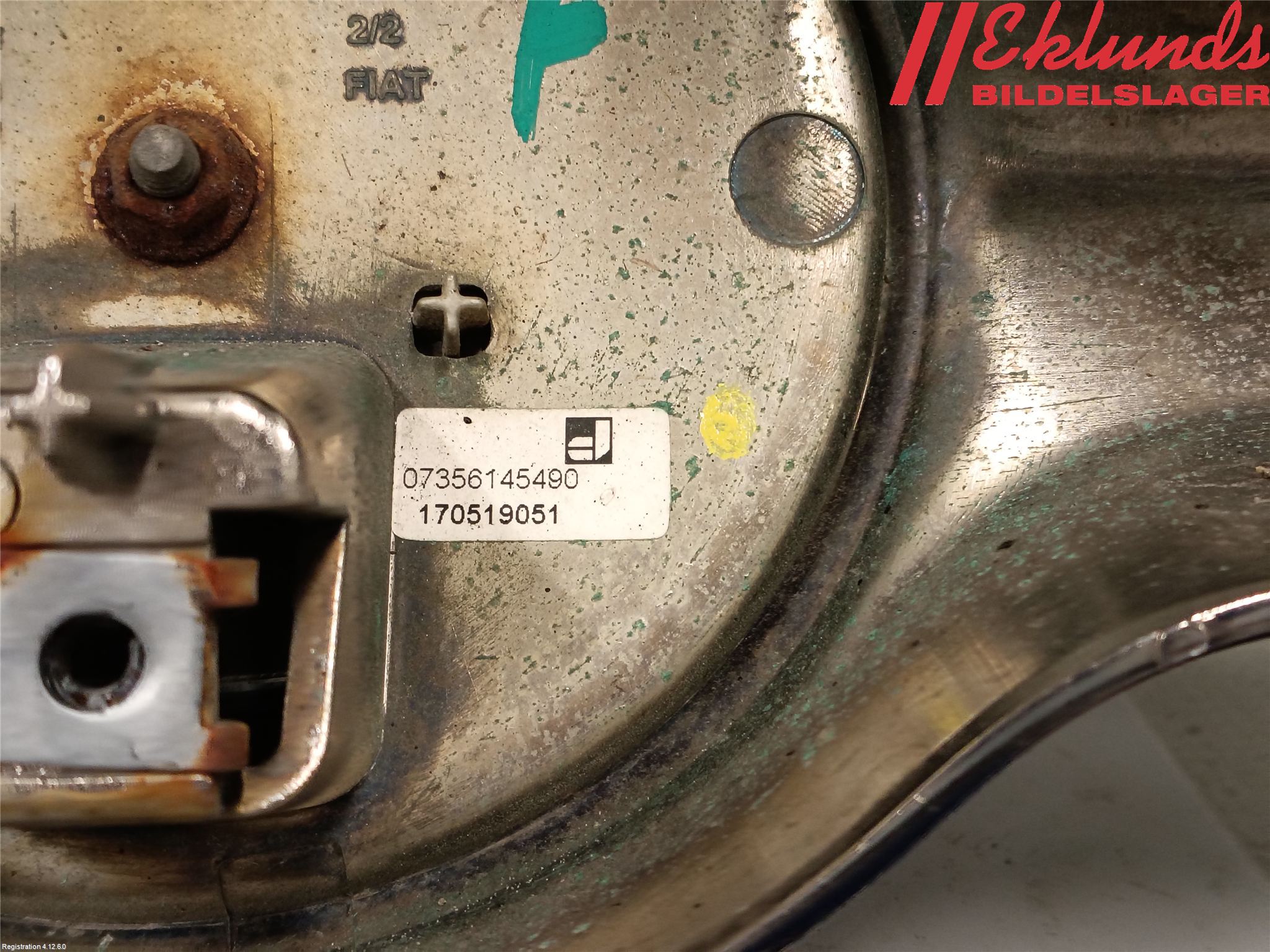 Fiat 500X 15- Stöt Utfyllnad-List-Grill