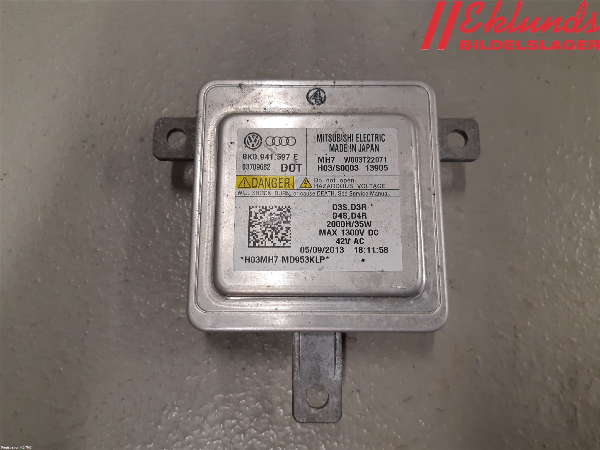 Audi A6/S6 4G 11-18 Styrenhet Strålkastare