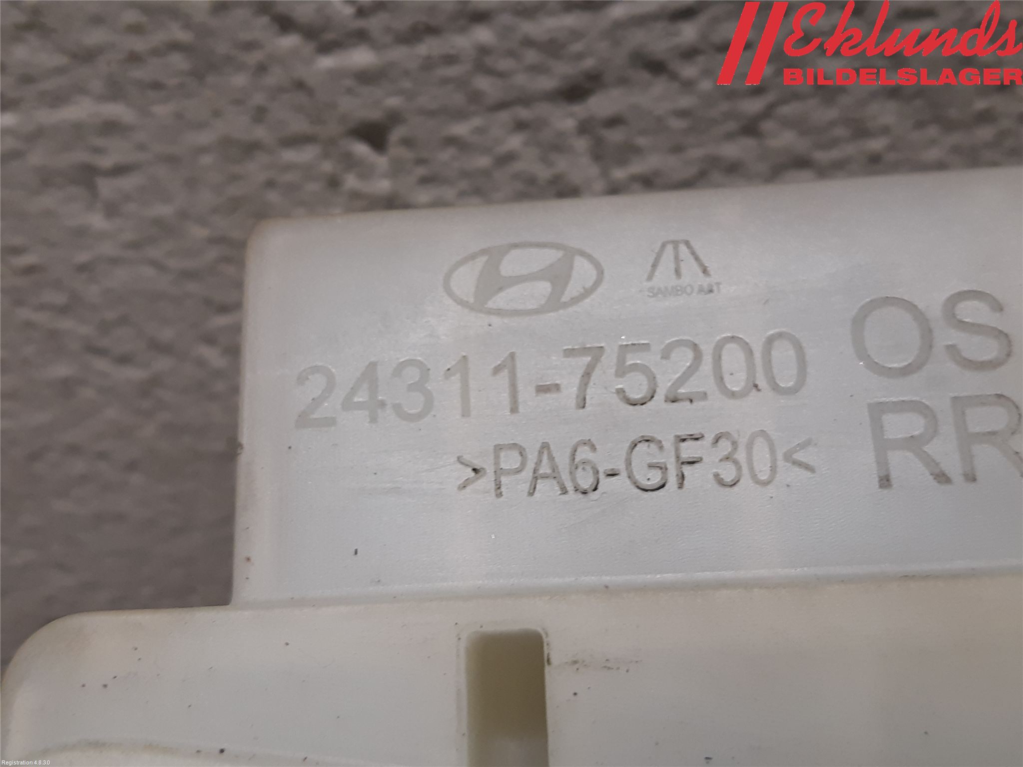 Hyundai KONA/ELECTRIC OS 18-23 Dörrhandtag Yttre Hö